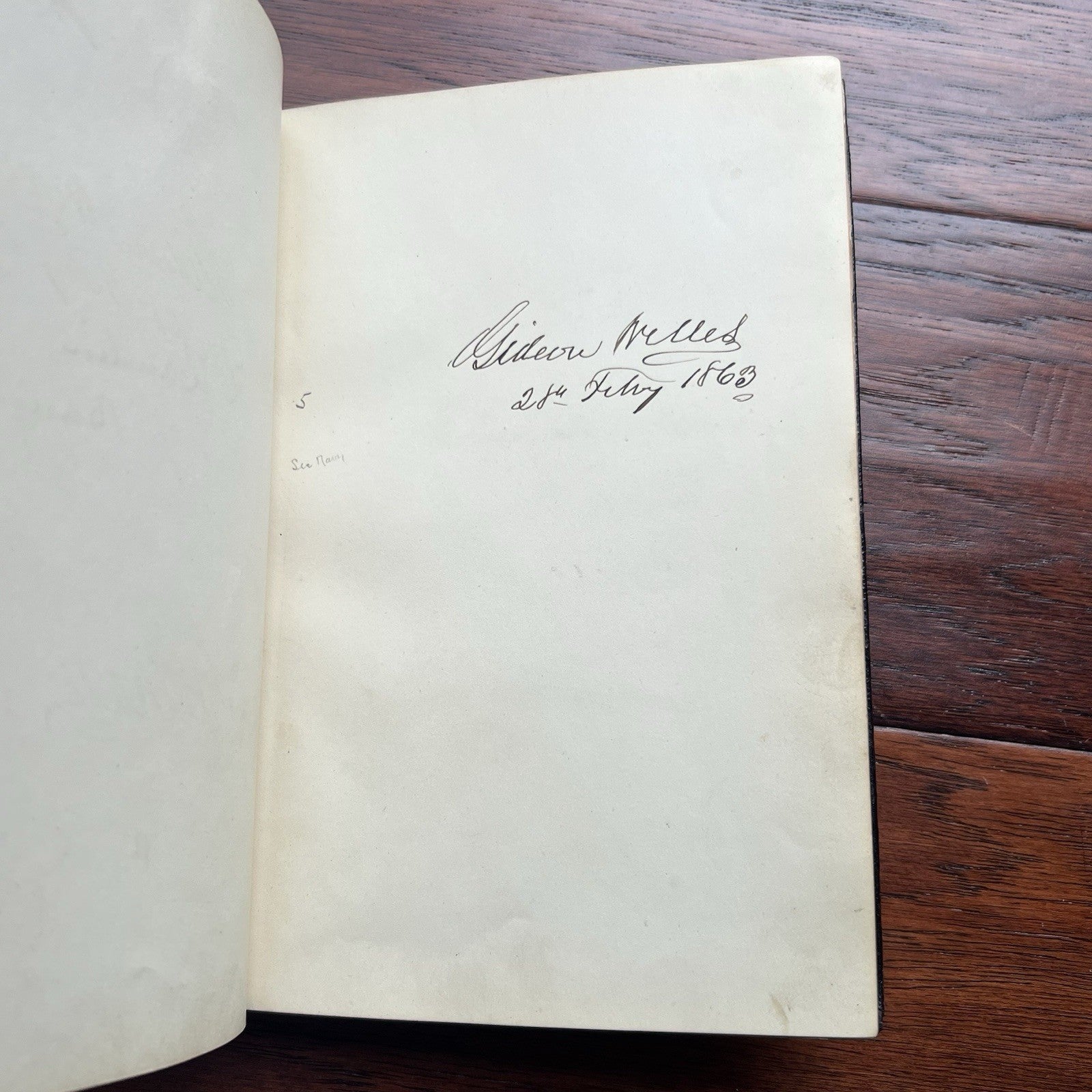 ABRAHAM LINCOLN * PSA * His PERSONAL AUTOGRAPH ALBUM Signed * EMANCIPATION Day