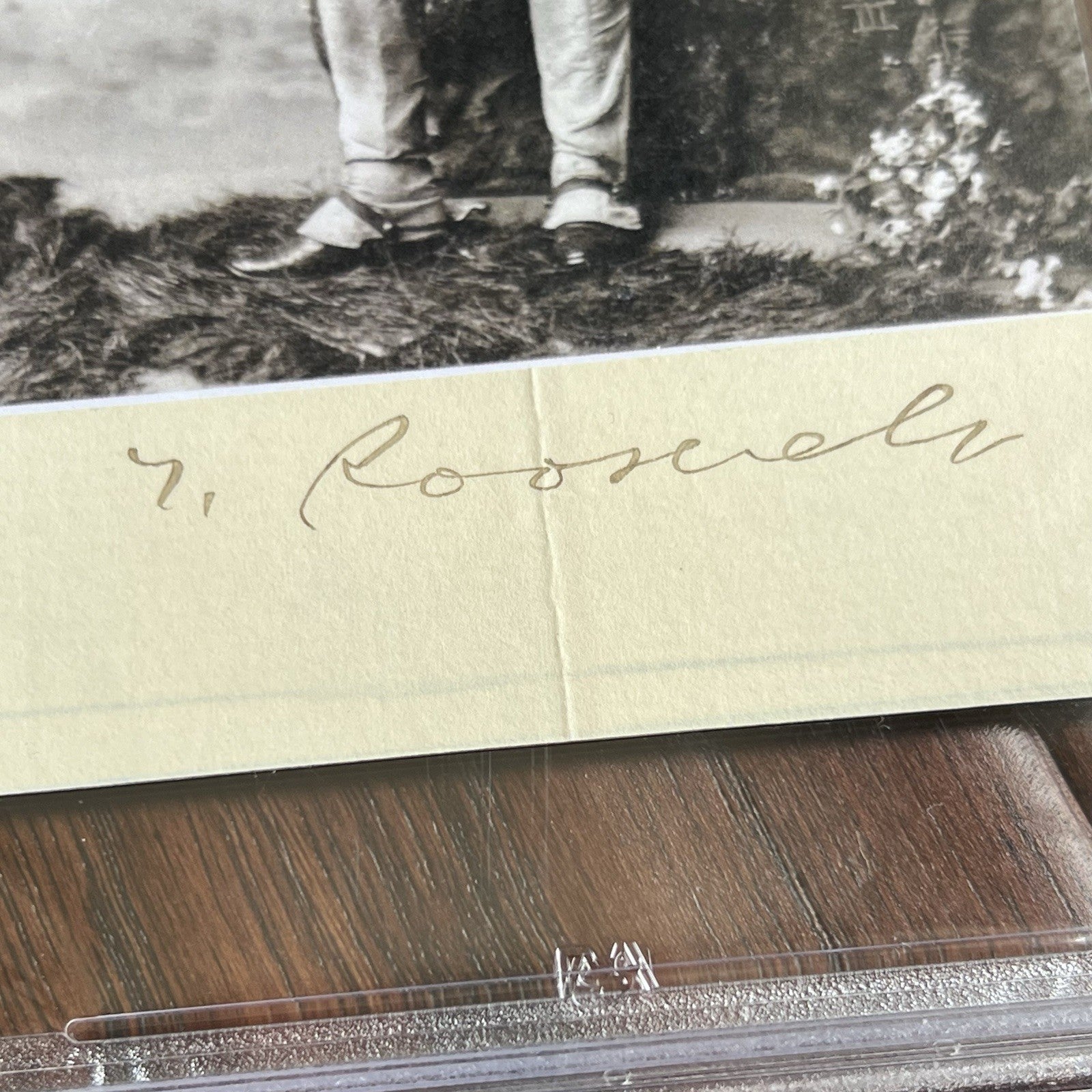 THEODORE ROOSEVELT * PSA * Autograph Cut Signature Rough Rider Card Signed Teddy