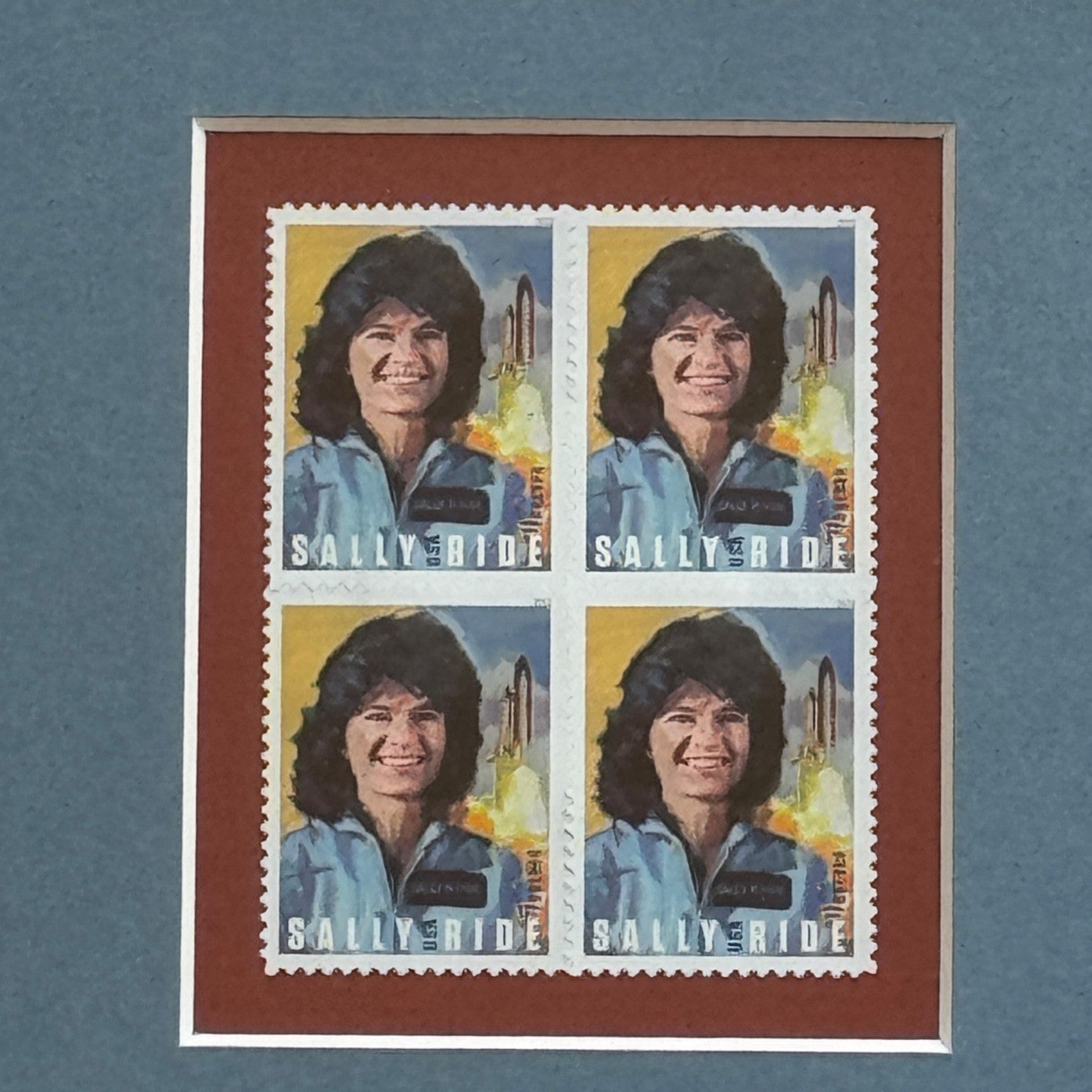 SALLY RIDE * 2018 Commemorative Stamp From Her Estate * RIDE Estate COA