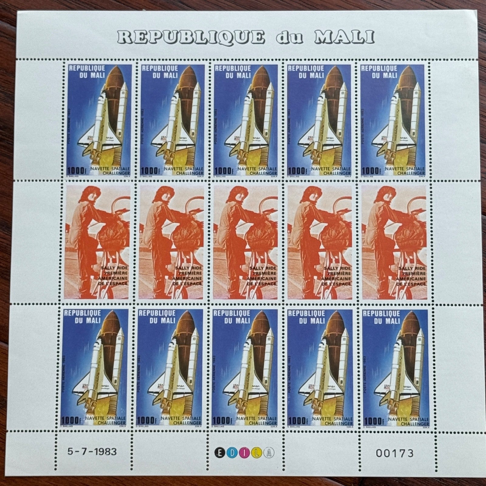 SALLY RIDE * Ride Estate COA * Her Owned Space Stamps EX: Smithsonian