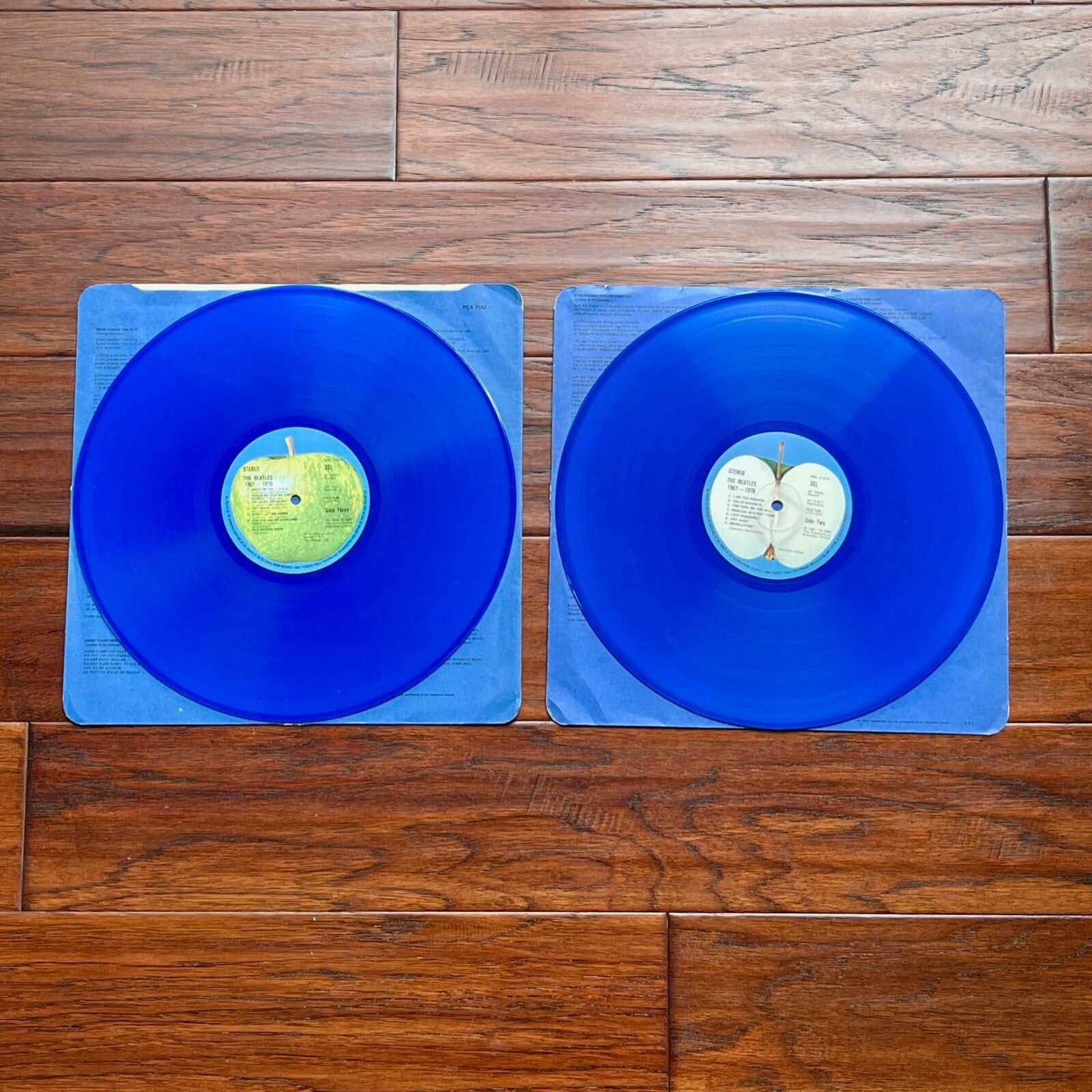 PAUL McCARTNEY * PSA *  Autograph BEATLES 1967-1970 LP Blue Vinyl Album SIGNED