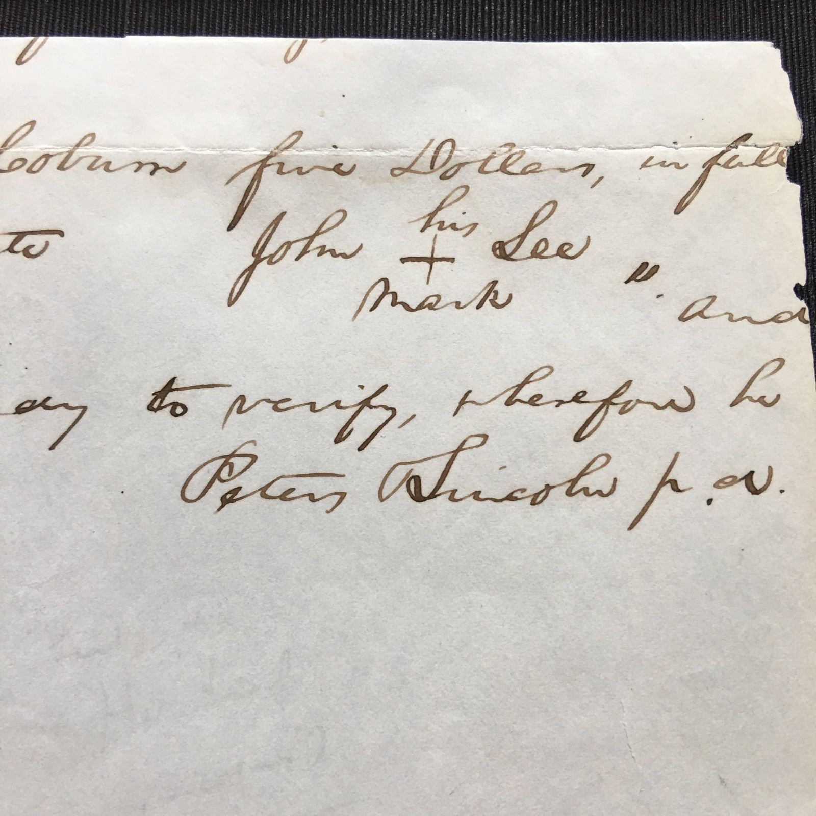 ABRAHAM LINCOLN * PSA/DNA * Handwritten AUTOGRAPH letter SIGNED * President