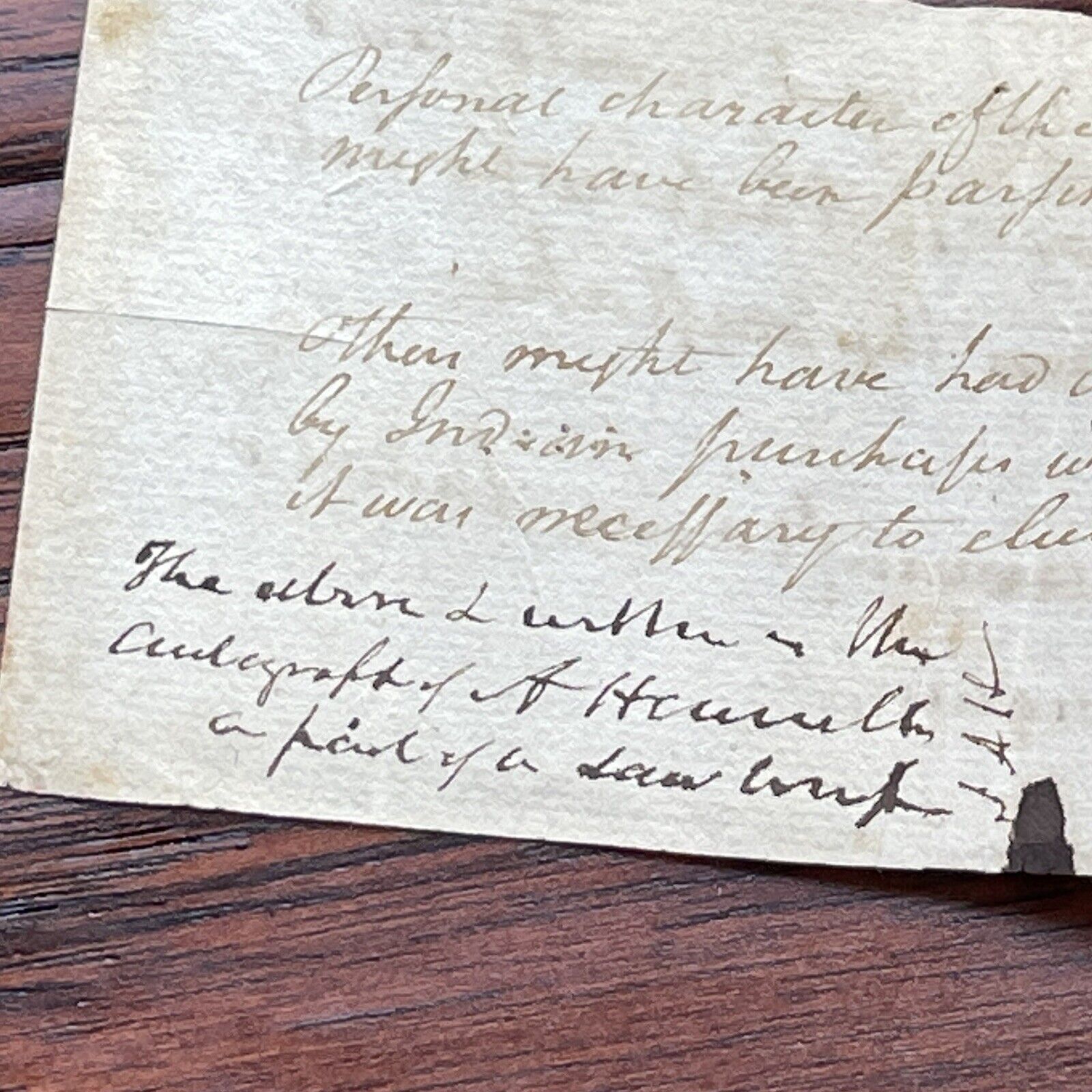 ALEXANDER HAMILTON * PSA * Handwritten Case Vs Aaron Burr * Not Autograph Signed