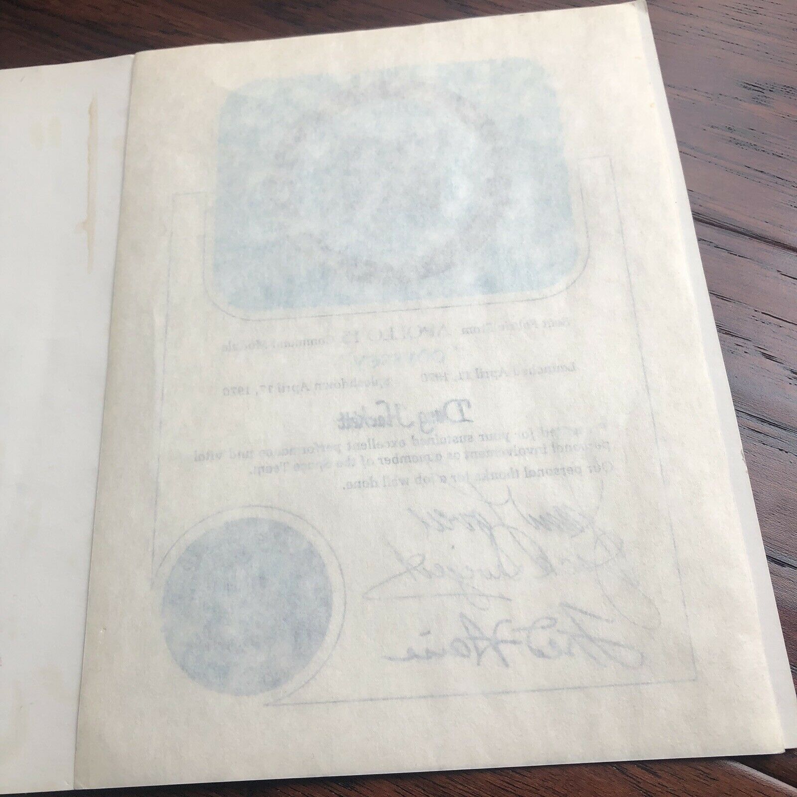 APOLLO 13 * Crew Signed Fabric FLOWN AROUND THE MOON * Autograph Jack Swigert