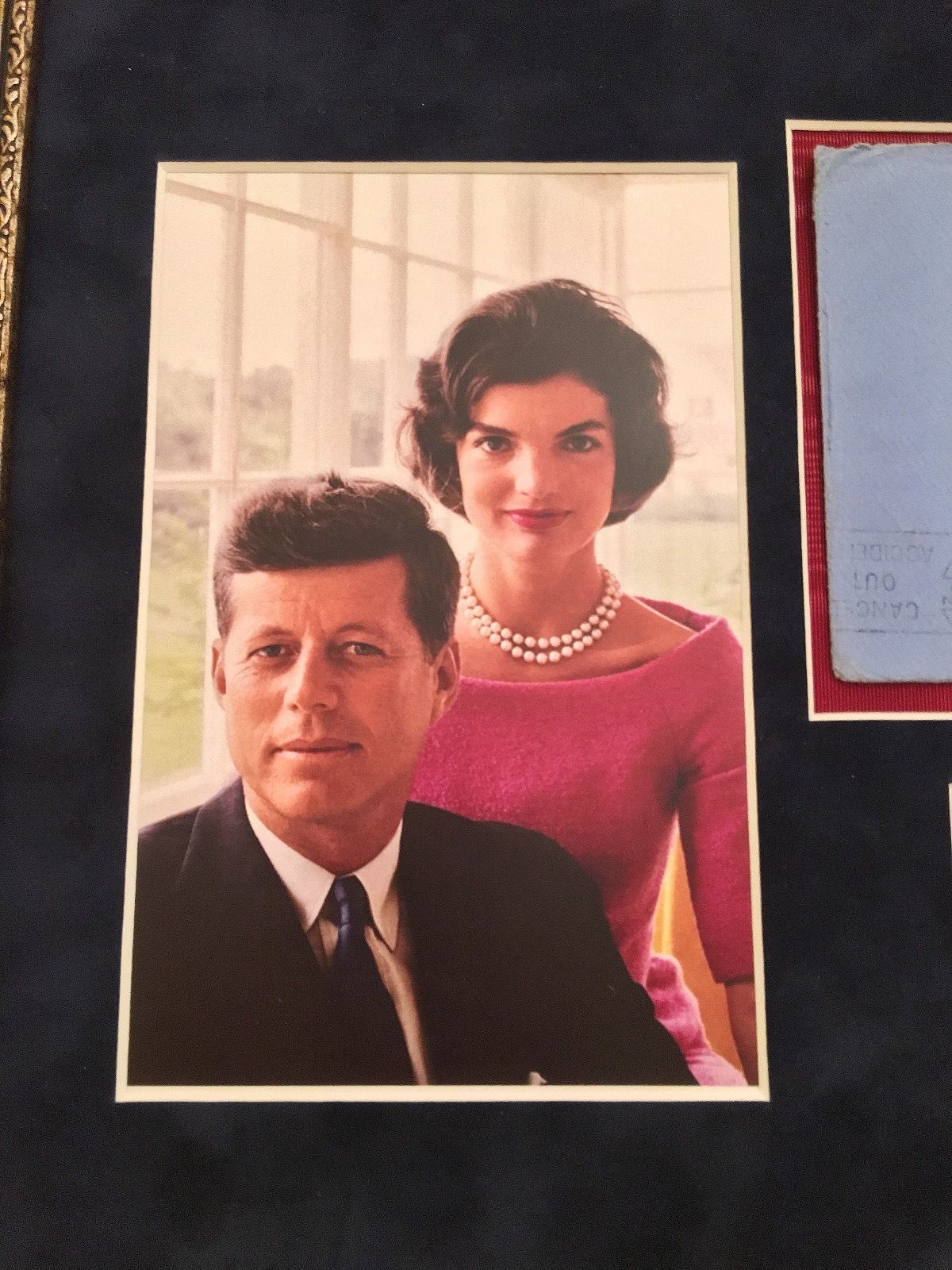 JACQUELINE KENNEDY * PSA/DNA * AUTOGRAPH Hand Addressed envelope SIGNED
