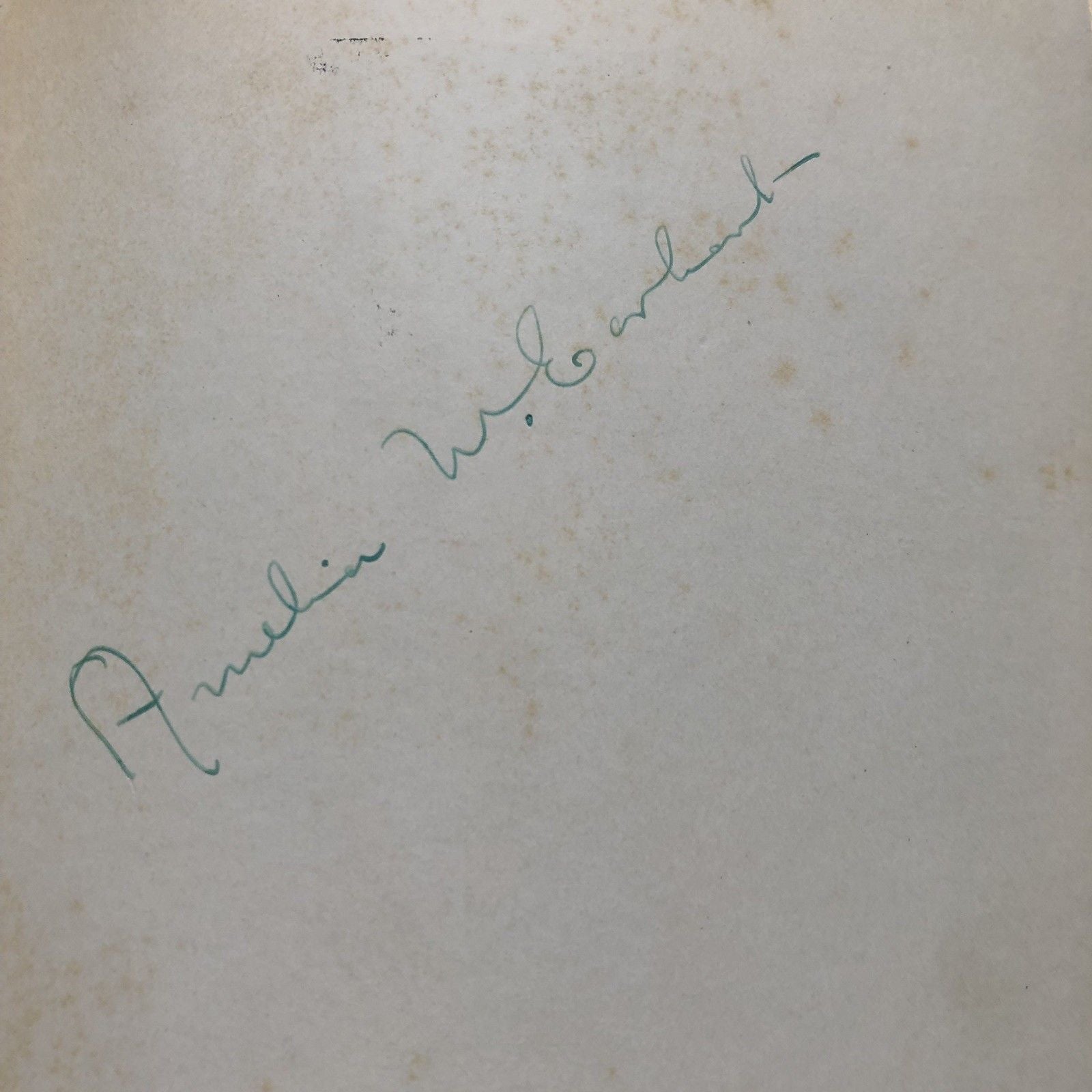 AMELIA EARHART * Hand Signed 1st Edition of 20 Hrs. 40 Mins. * Autograph Book