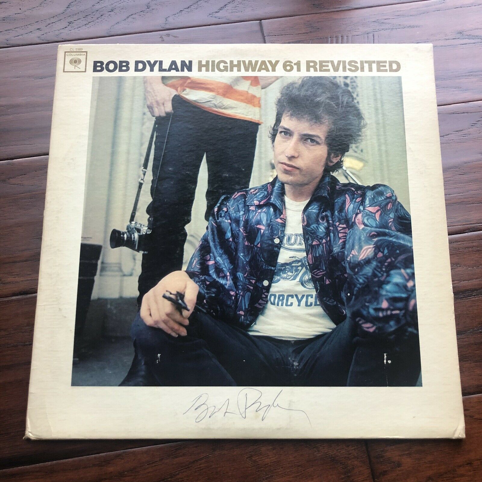 BOB DYLAN * JSA LOA * Autograph Highway 61 Revisited Signed Record Album