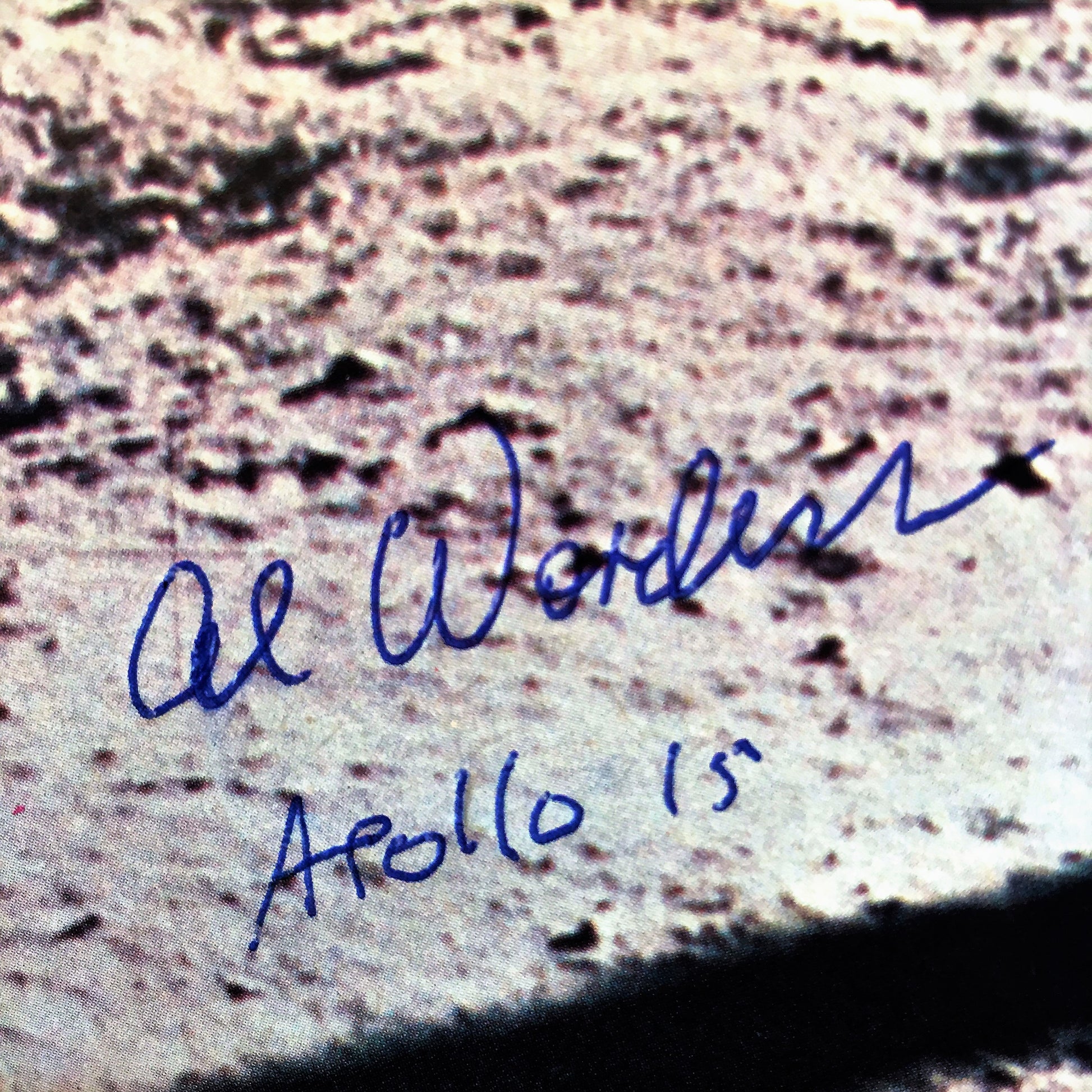 APOLLO 15 CREW SIGNED * Jim IRWIN Dave SCOTT Al WORDEN * Autograph photo