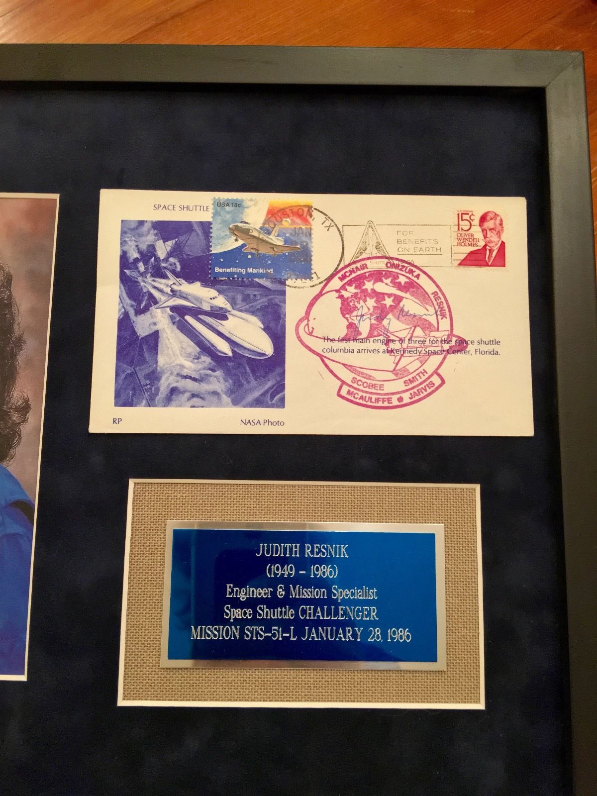 JUDY RESNIK * Scarce Launch Date Autograph CHALLENGER FD Cover Signed * 1/28/86