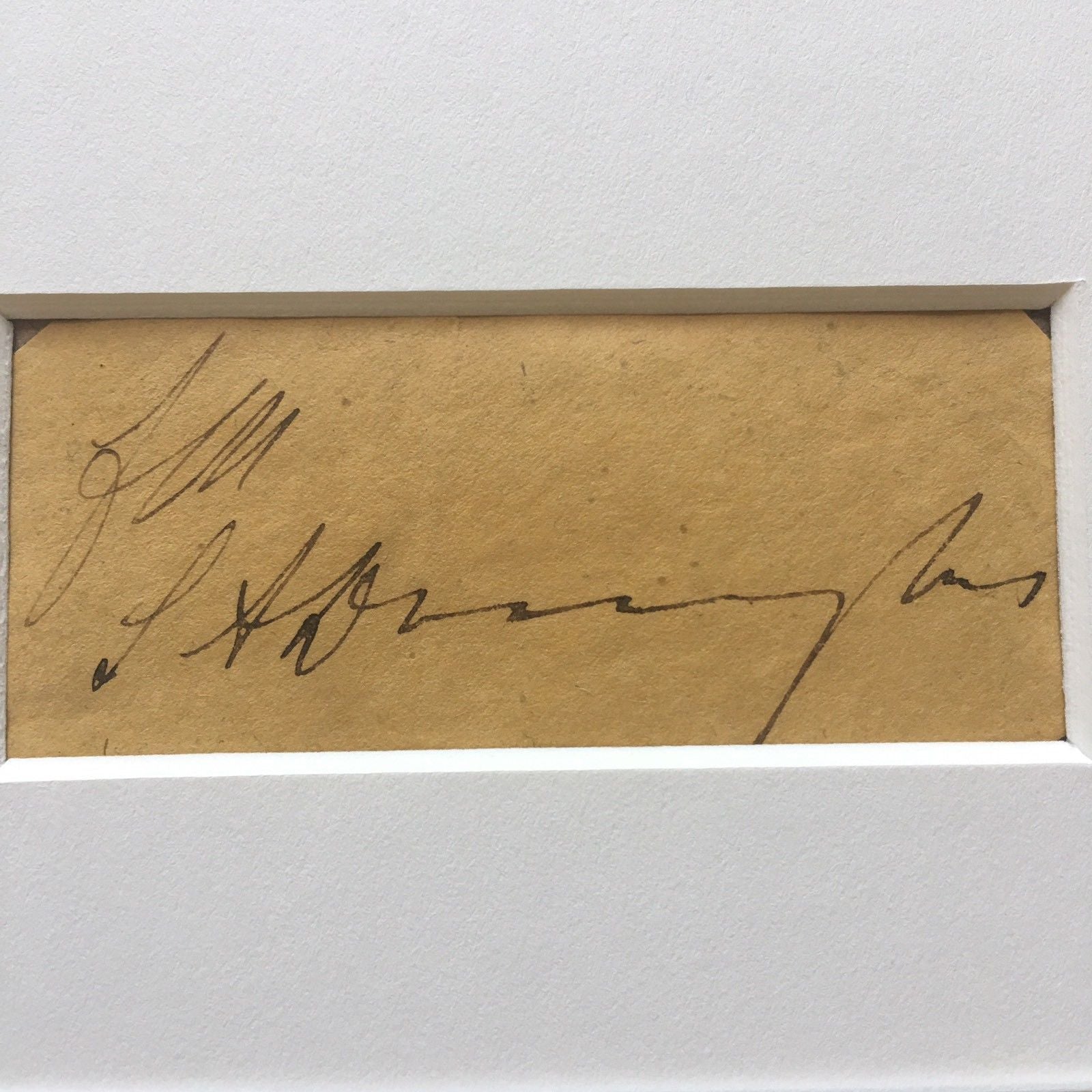 STEPHEN A. DOUGLAS * Authentic AUTOGRAPH * SIGNED Free Frank * Lincoln Debate