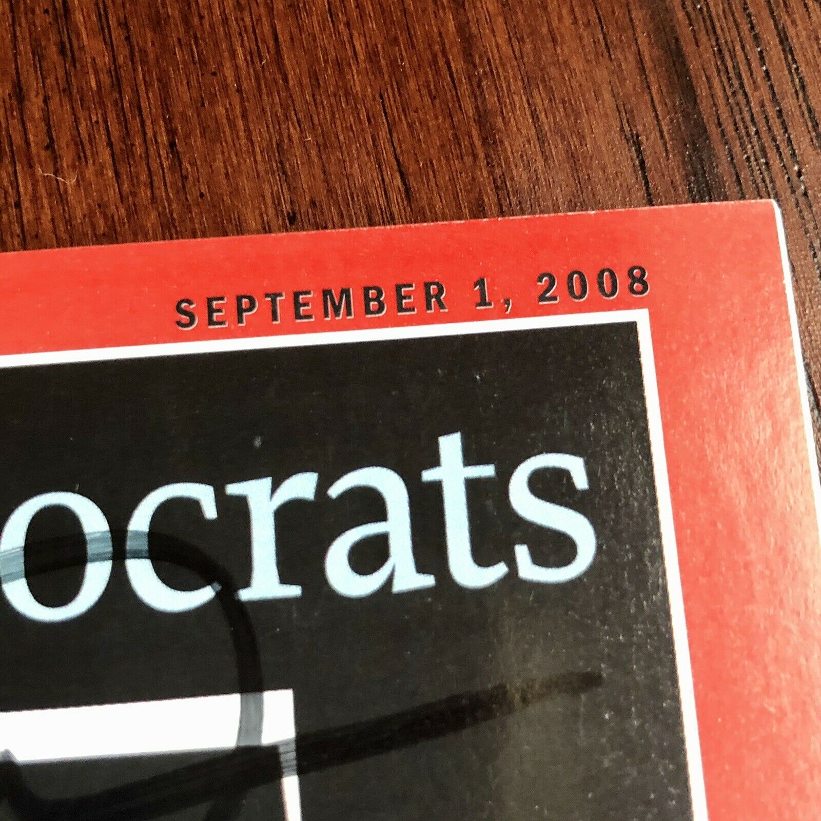 BARACK OBAMA * JSA LOA * Signed Time Magazine Cover Autograph WITH PROOF