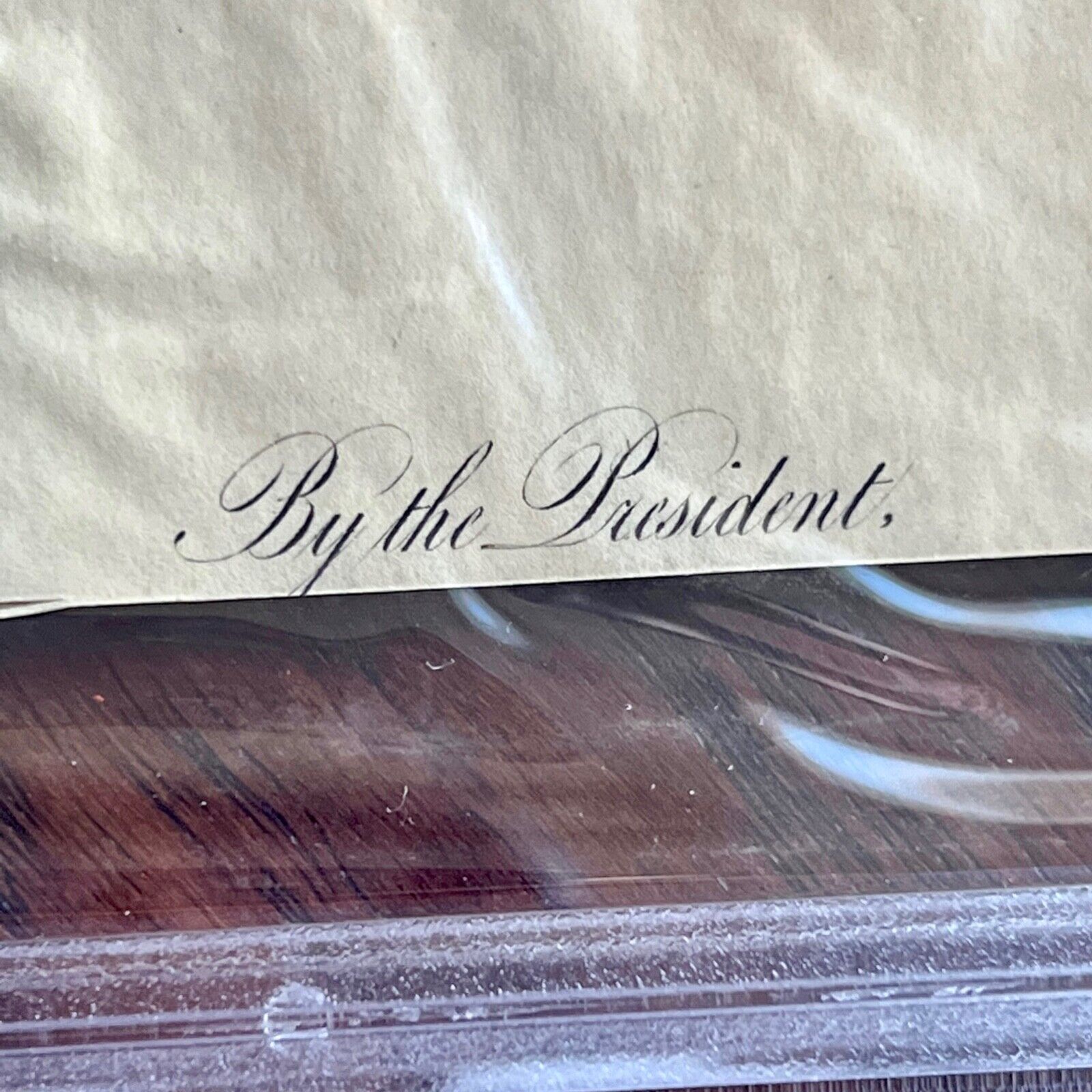 ABRAHAM LINCOLN * PSA/DNA Slab * AS PRESIDENT Autograph Appointment Signed 1862