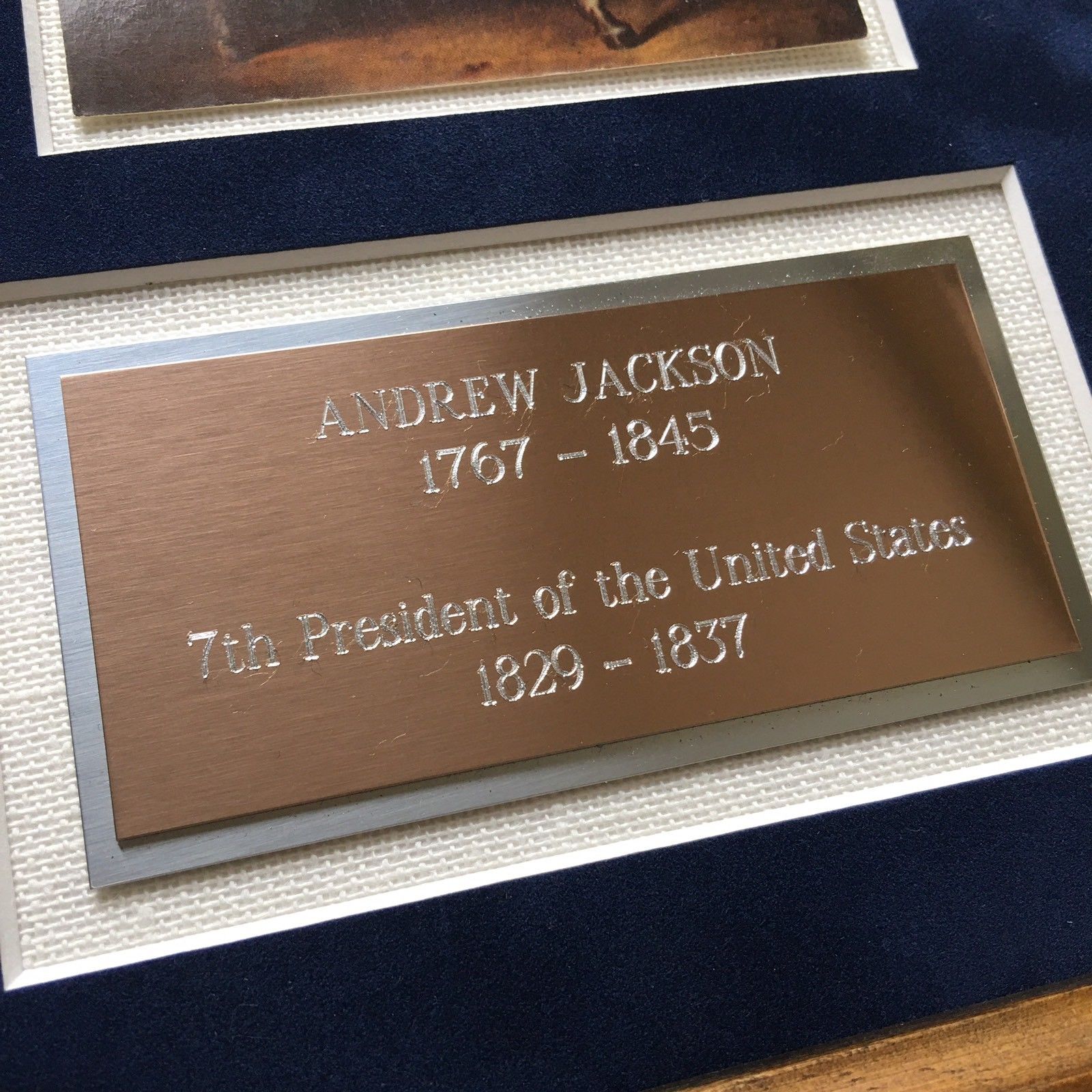 ANDREW JACKSON * as President * "PIRATES" AUTOGRAPH Note * Benjamin Butler