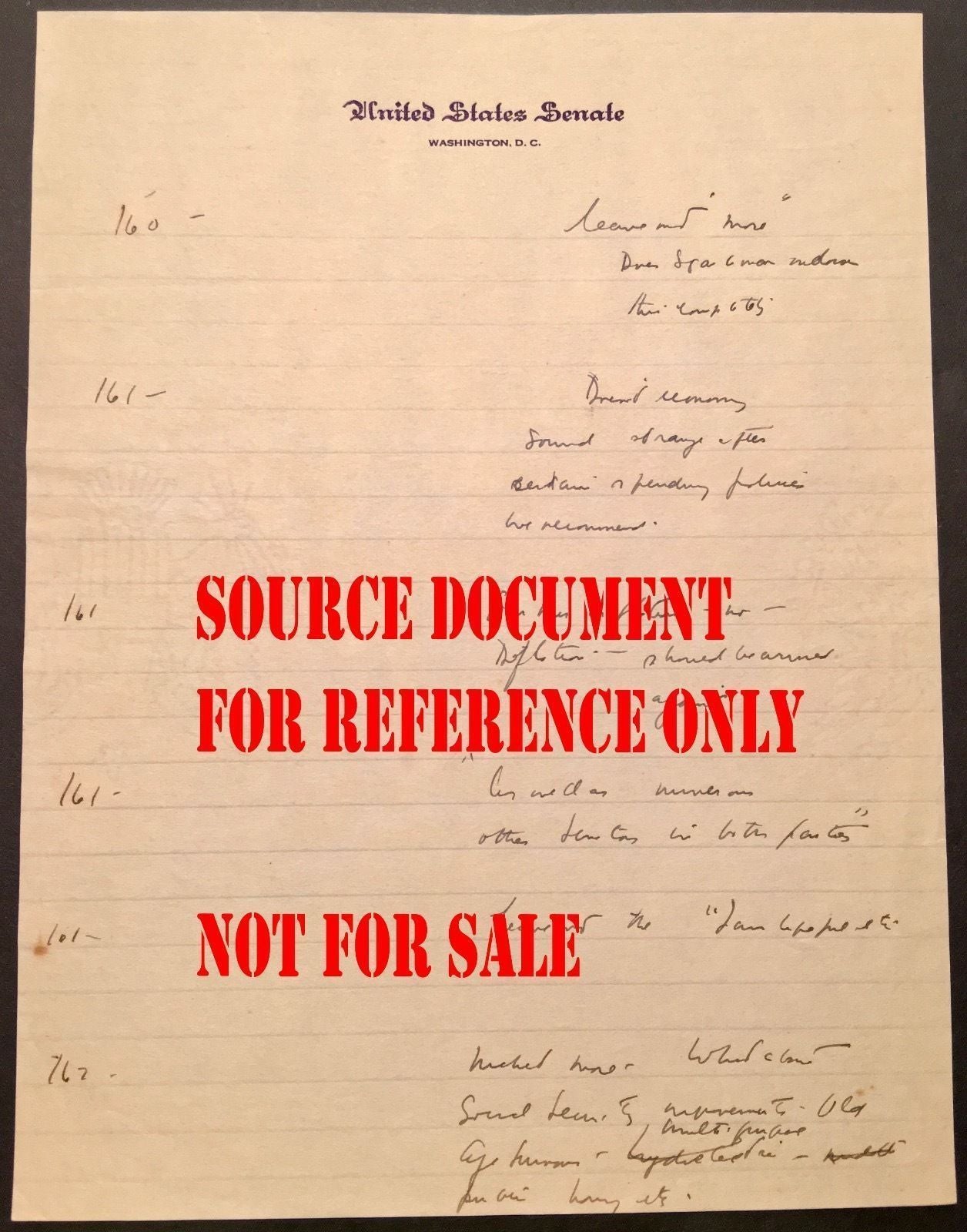 JOHN F. KENNEDY 2 Authentic HANDWRITTEN WORDS