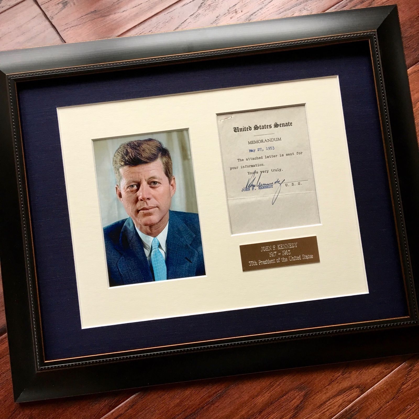 JOHN F. KENNEDY * JSA COA * Scarce Authentic JFK AUTOGRAPH Signed * President