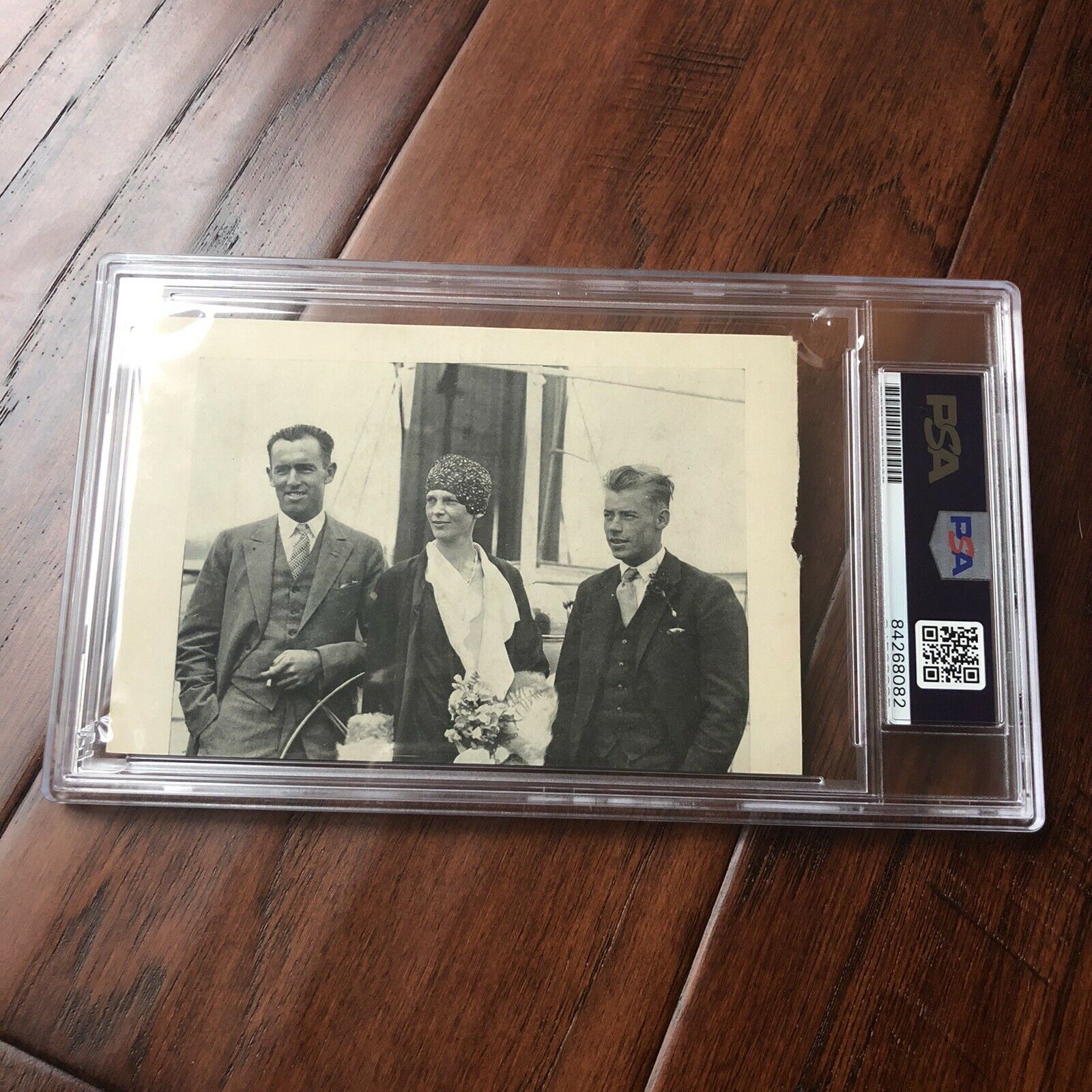 AMELIA EARHART * PSA/DNA Mint 9 * Encapsulated Autograph Full Signature Signed *