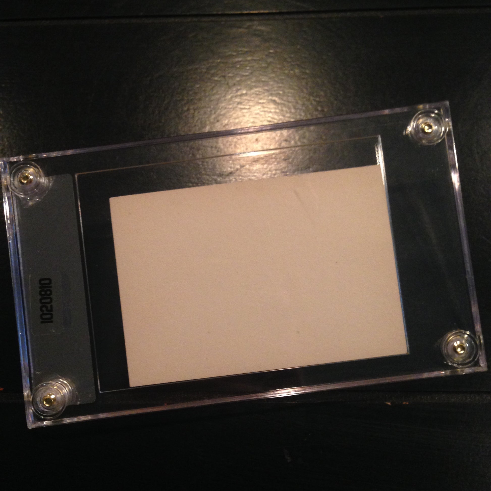 Legendary Scientist Thomas Edison Encapsulated Cut Signature