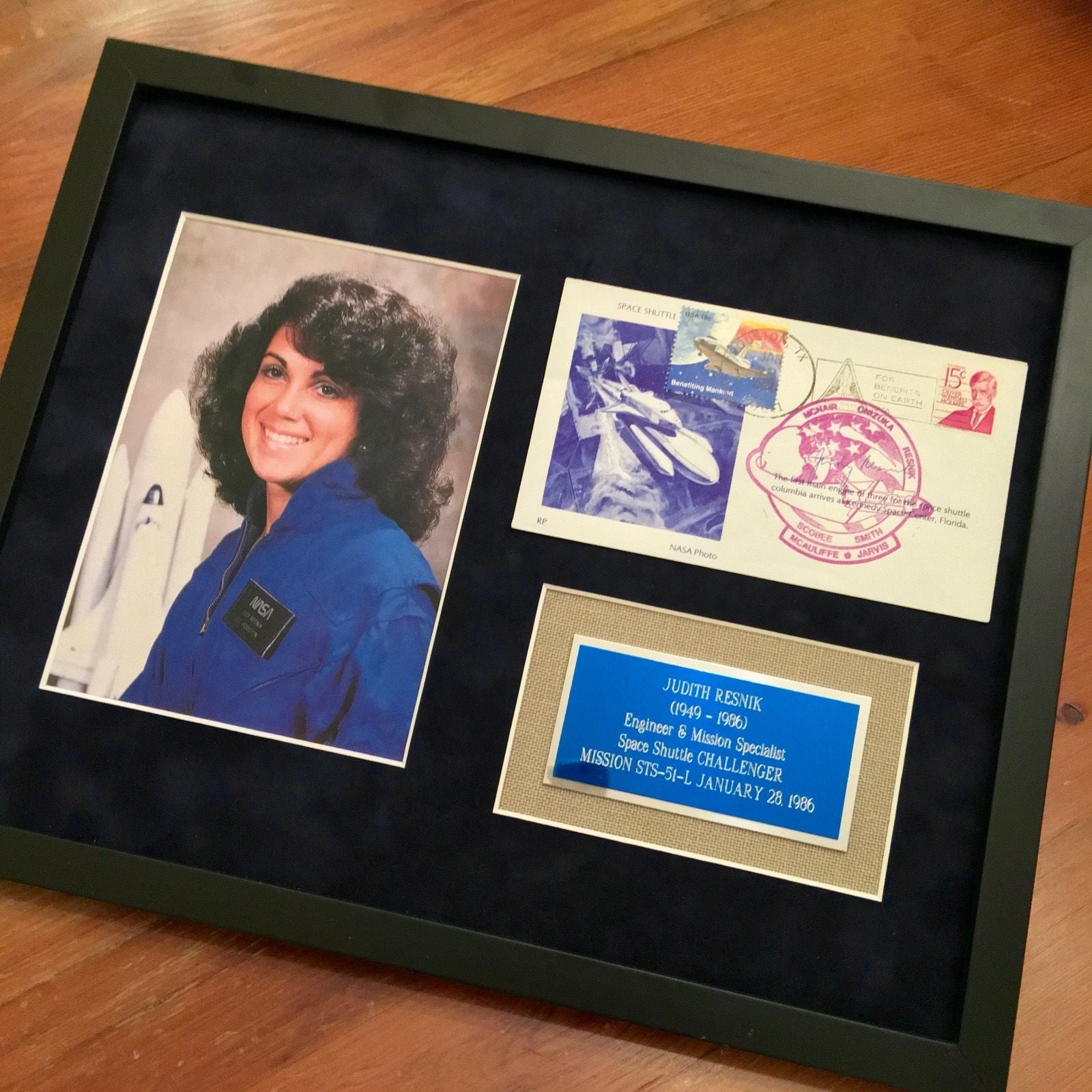 JUDY RESNIK * Scarce Launch Date Autograph CHALLENGER FD Cover Signed * 1/28/86