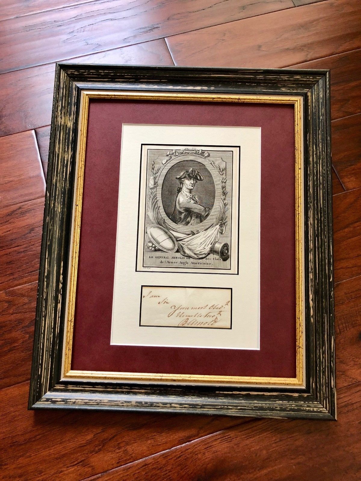 BENEDICT ARNOLD * AUTOGRAPH Note Signed * Revolutionary War TRAITOR * TREASON