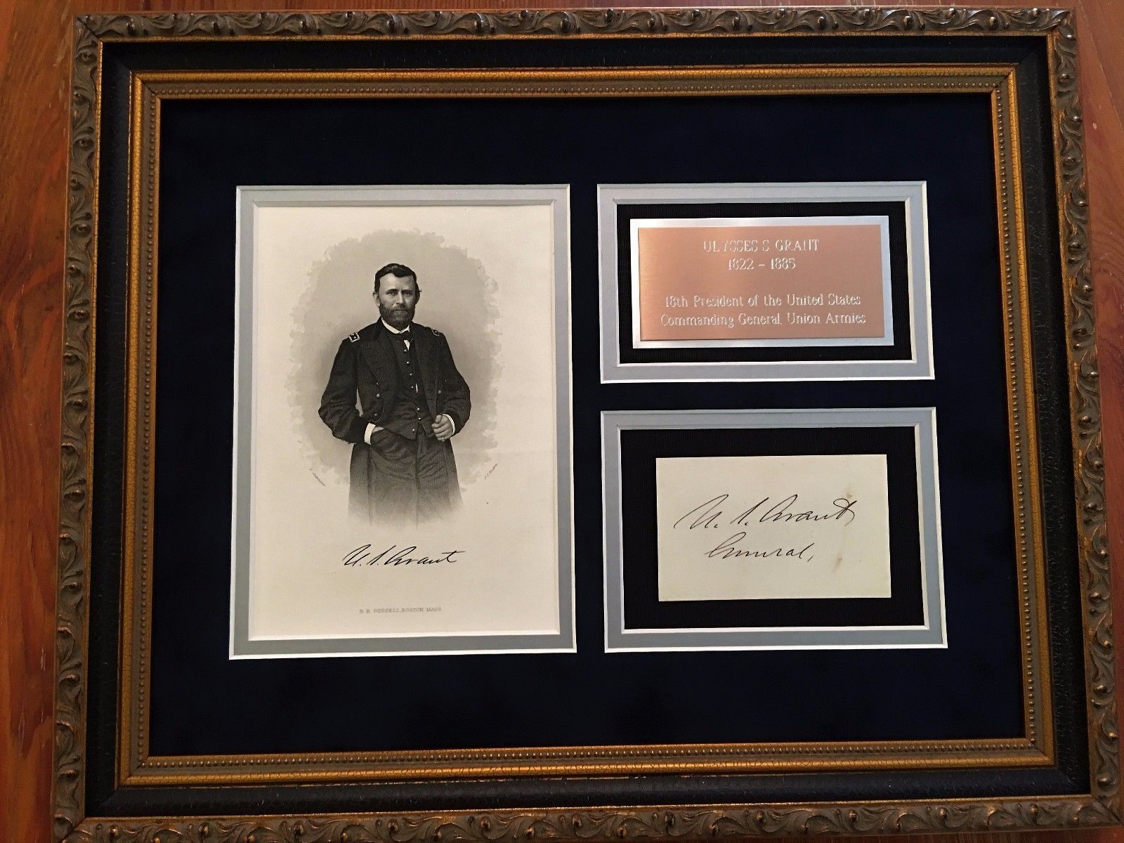 ULYSSES S. GRANT * PSA/DNA * "GENERAL" Autograph SIGNED * President Civil War