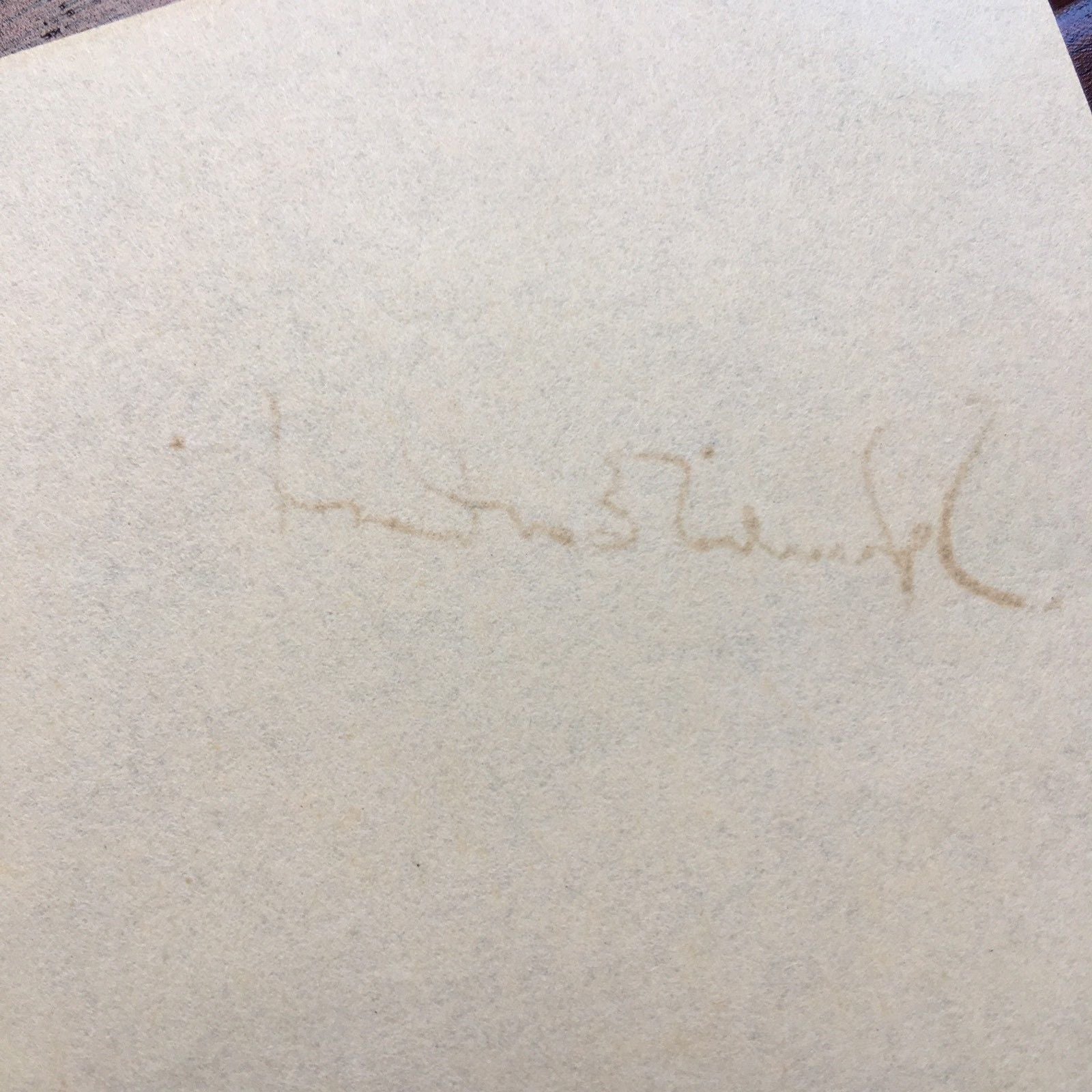 AMELIA EARHART * Legendary Aviator * authentic SIGNED Note Paper * AUTOGRAPH