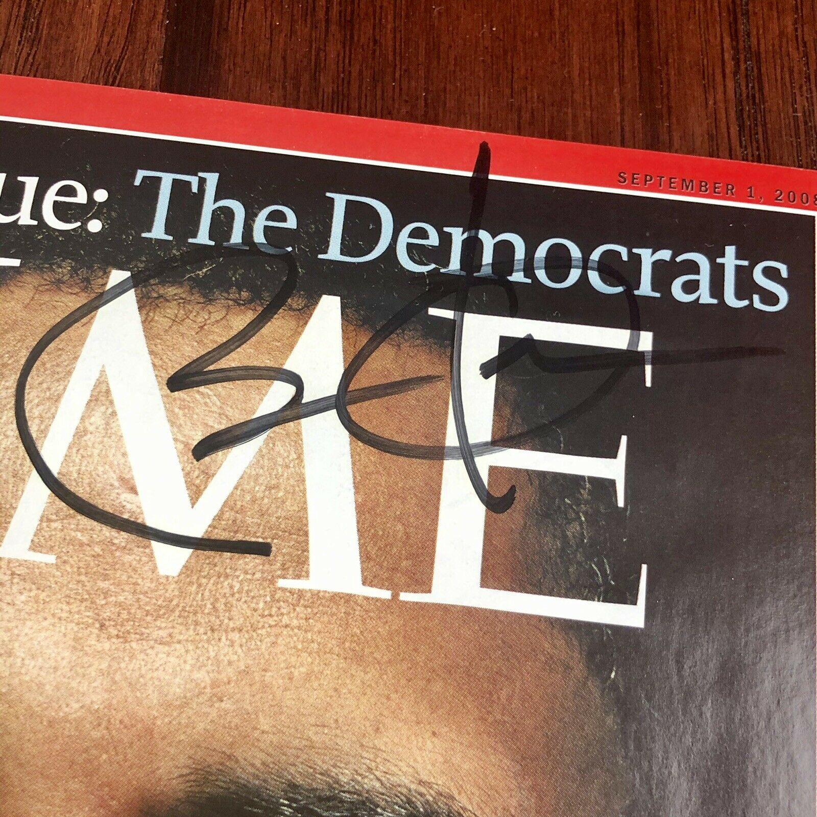 BARACK OBAMA * JSA LOA * Signed Time Magazine Cover Autograph WITH PROOF