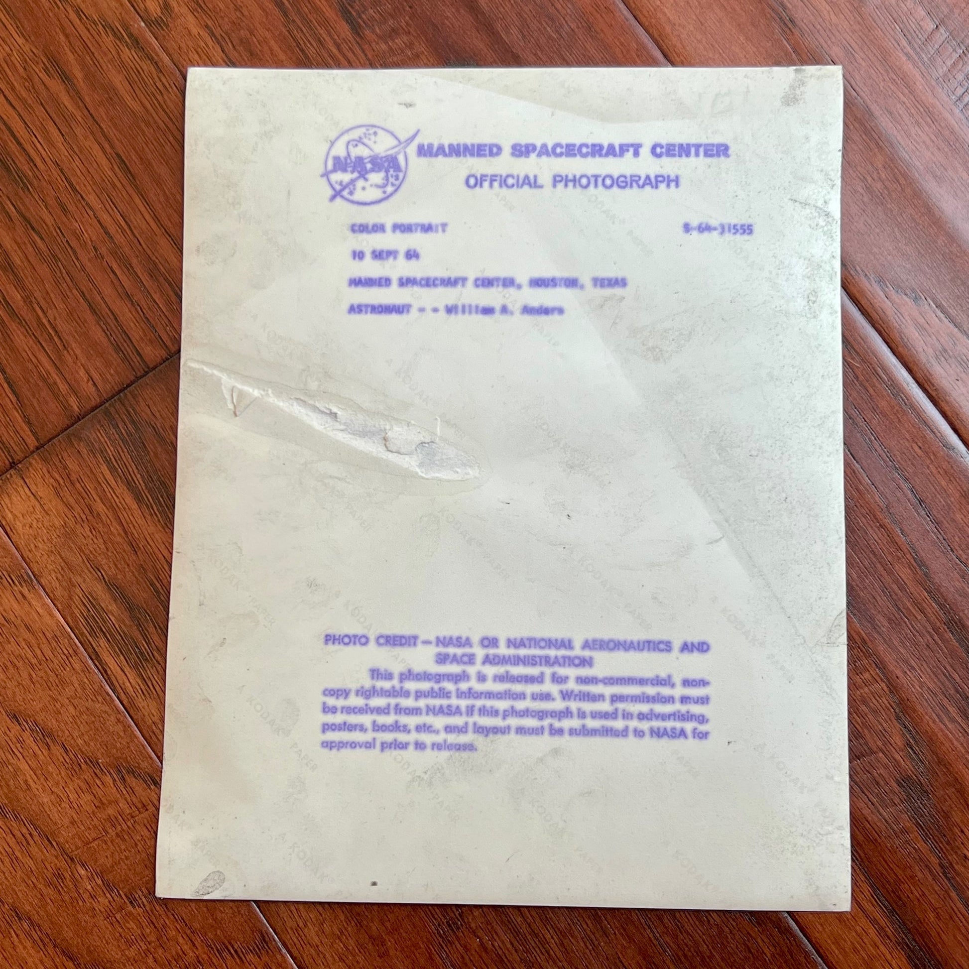 BILL ANDERS * PSA/DNA * Signed Red Number Photo Autograph * William Apollo 8