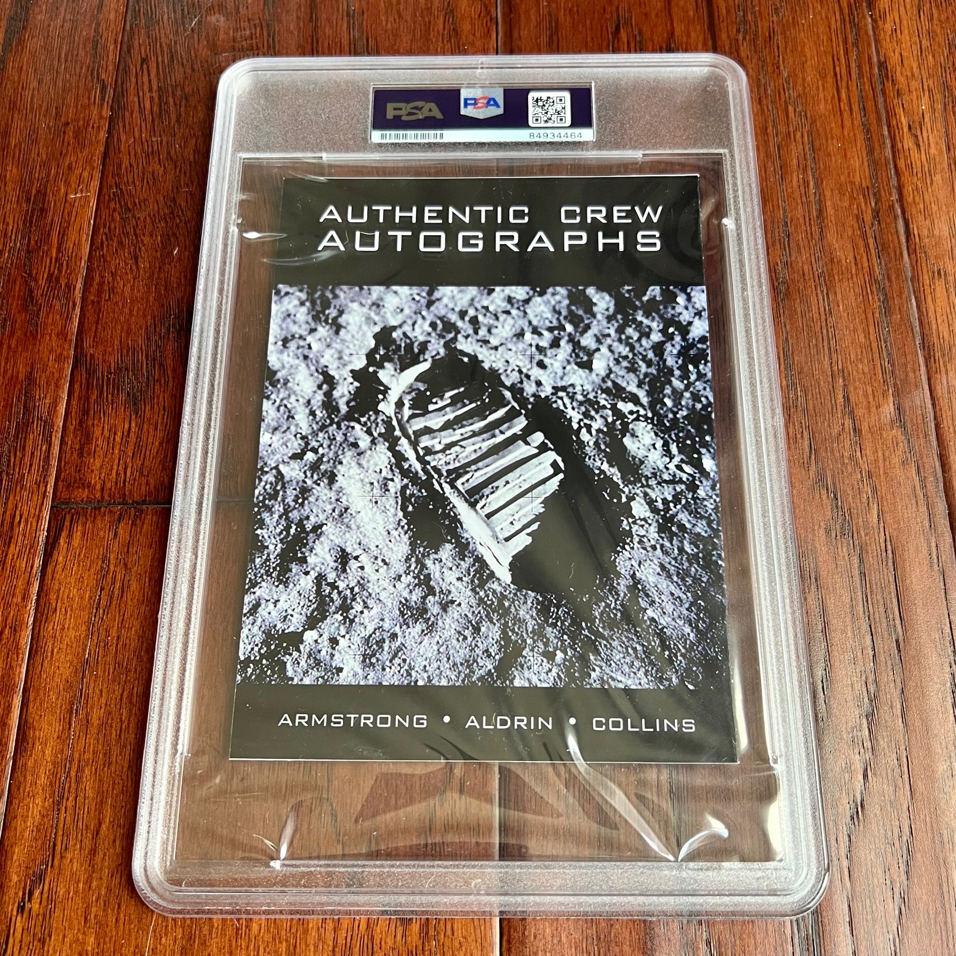 APOLLO 11 * PSA * Autograph Vintage 1969 Crew Signed Neil Armstrong Buzz Aldrin