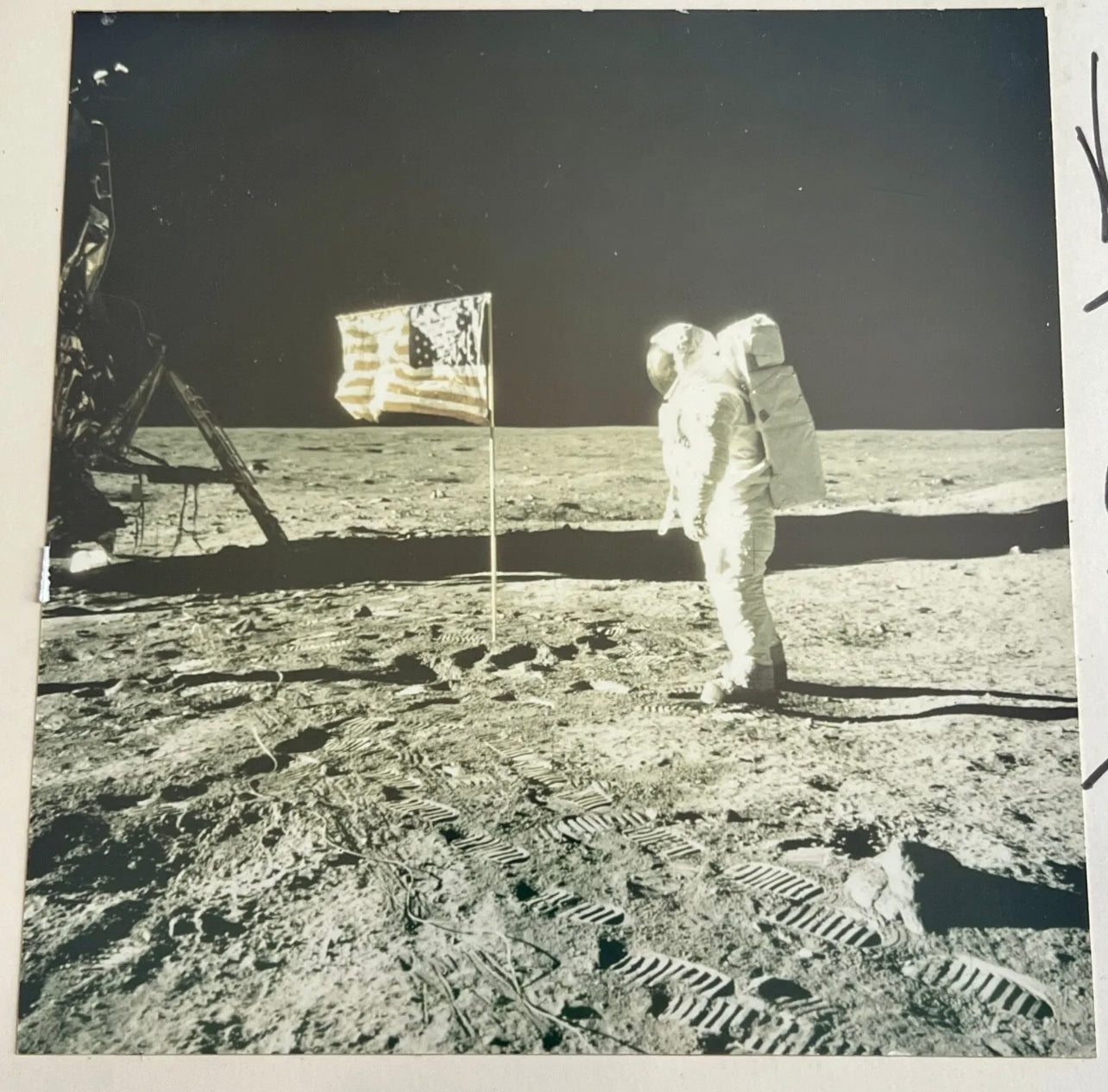 APOLLO 11 * PSA * 1969 Crew Signed Autograph Photo * Neil Armstrong Buzz Aldrin