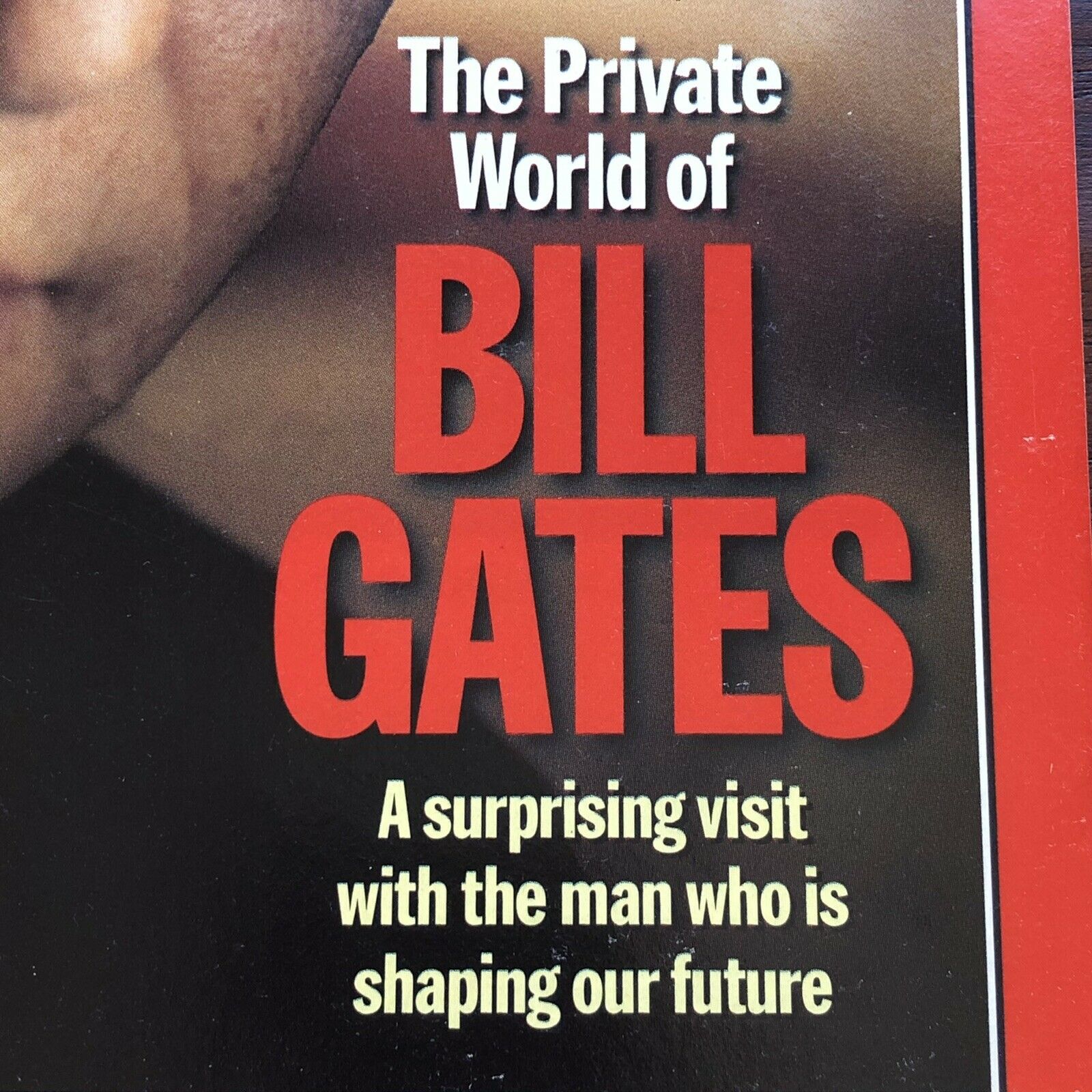 BILL GATES * JSA LOA * Autograph Time Magazine Cover Signed