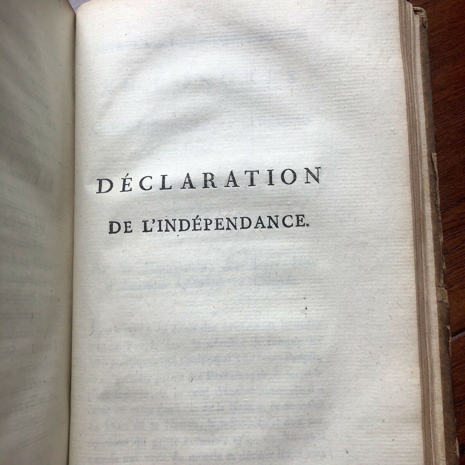 BENJAMIN FRANKLIN * BAS * Signed 1783 Declaration of Independence Book Autograph
