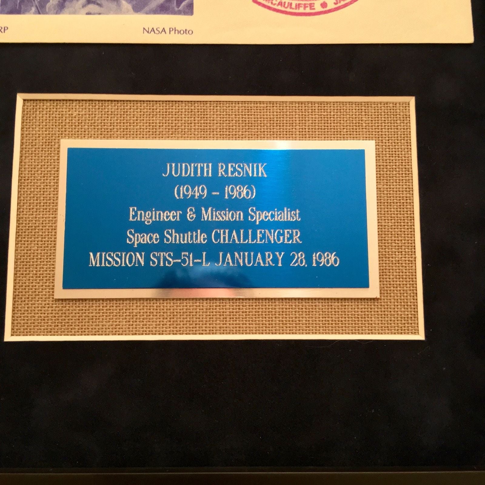 JUDY RESNIK * Scarce Launch Date Autograph CHALLENGER FD Cover Signed * 1/28/86