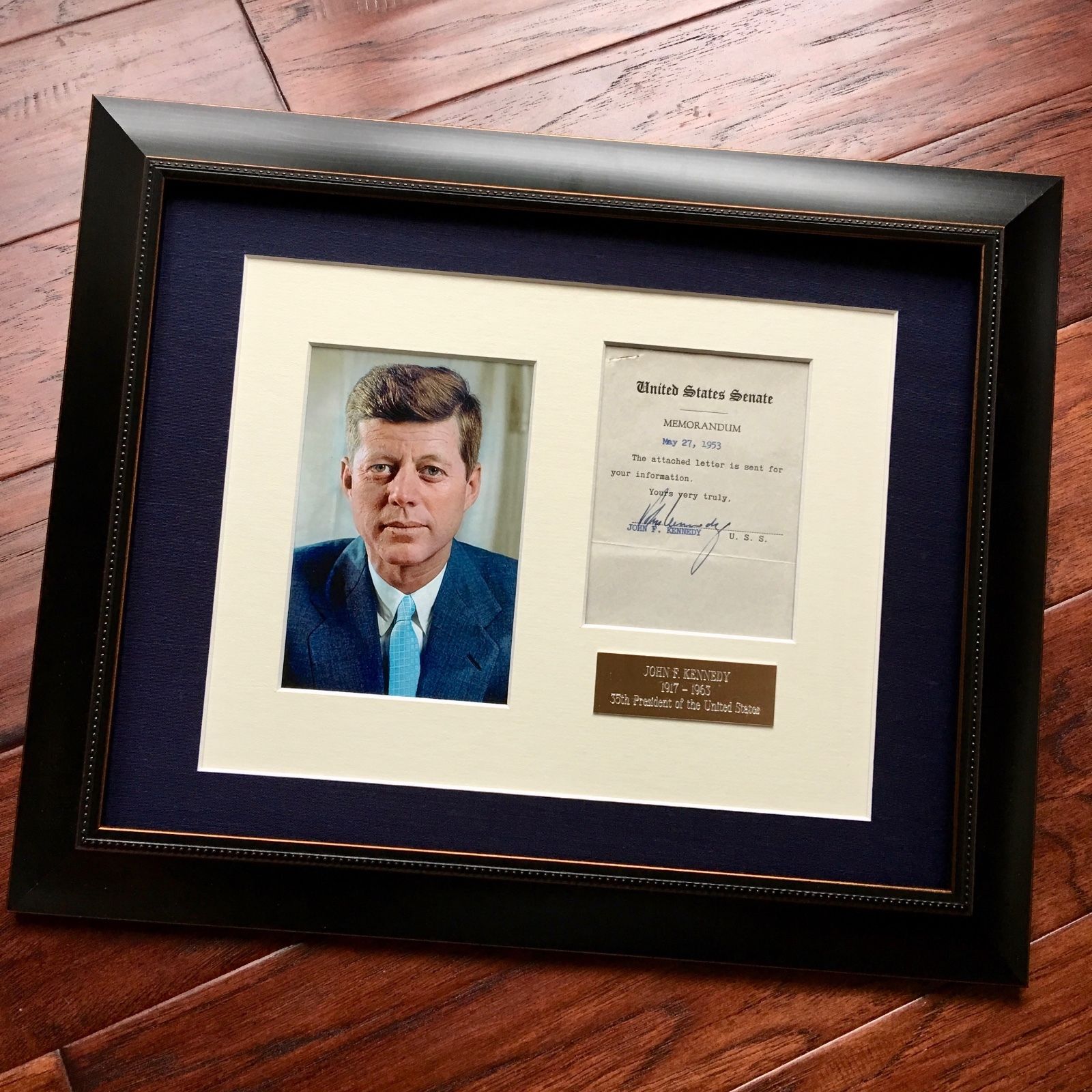 JOHN F. KENNEDY * JSA COA * Scarce Authentic JFK AUTOGRAPH Signed * President
