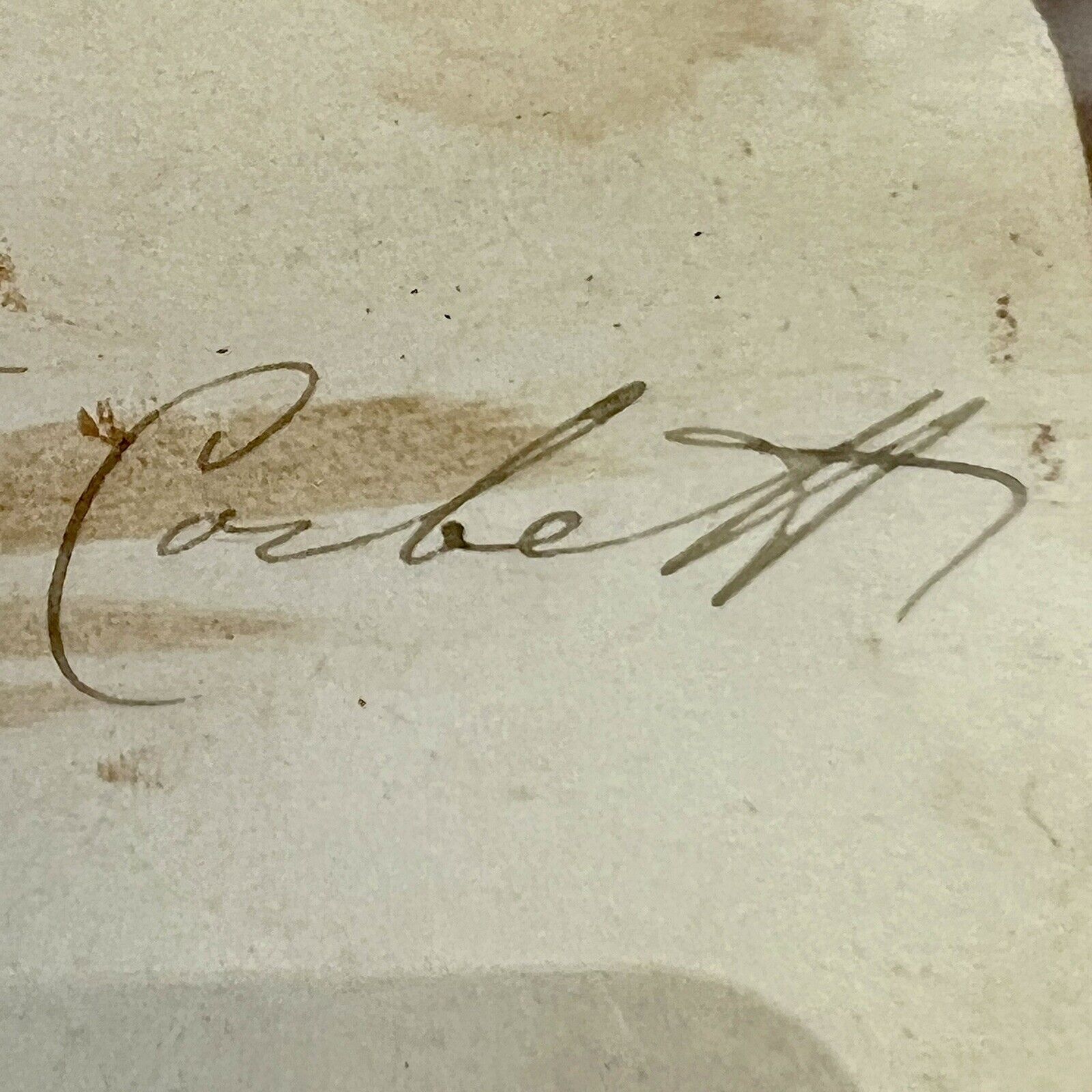 BOSTON CORBETT * PSA/DNA * Autograph Signed Bible Verse Abraham Lincoln Avenger`