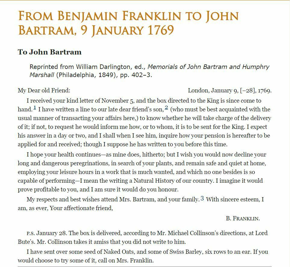 BENJAMIN FRANKLIN * PSA/DNA * Signed Handwritten Autograph RE: Box To George III