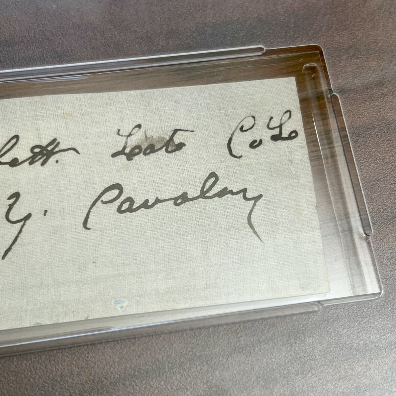 BOSTON CORBETT * PSA/DNA * Autograph Abraham Lincoln Avenger Signed * Shot Booth