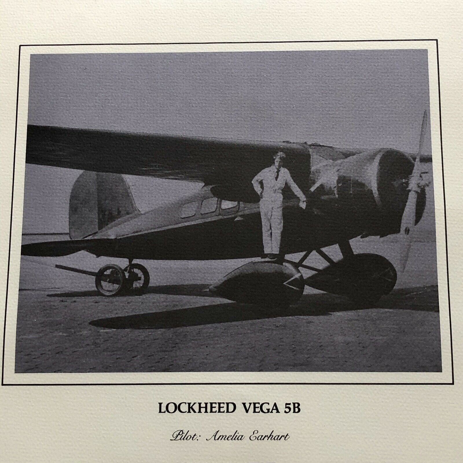 AMELIA EARHART * Original Flown Vega 5B Fabric * From Smithsonian Institute