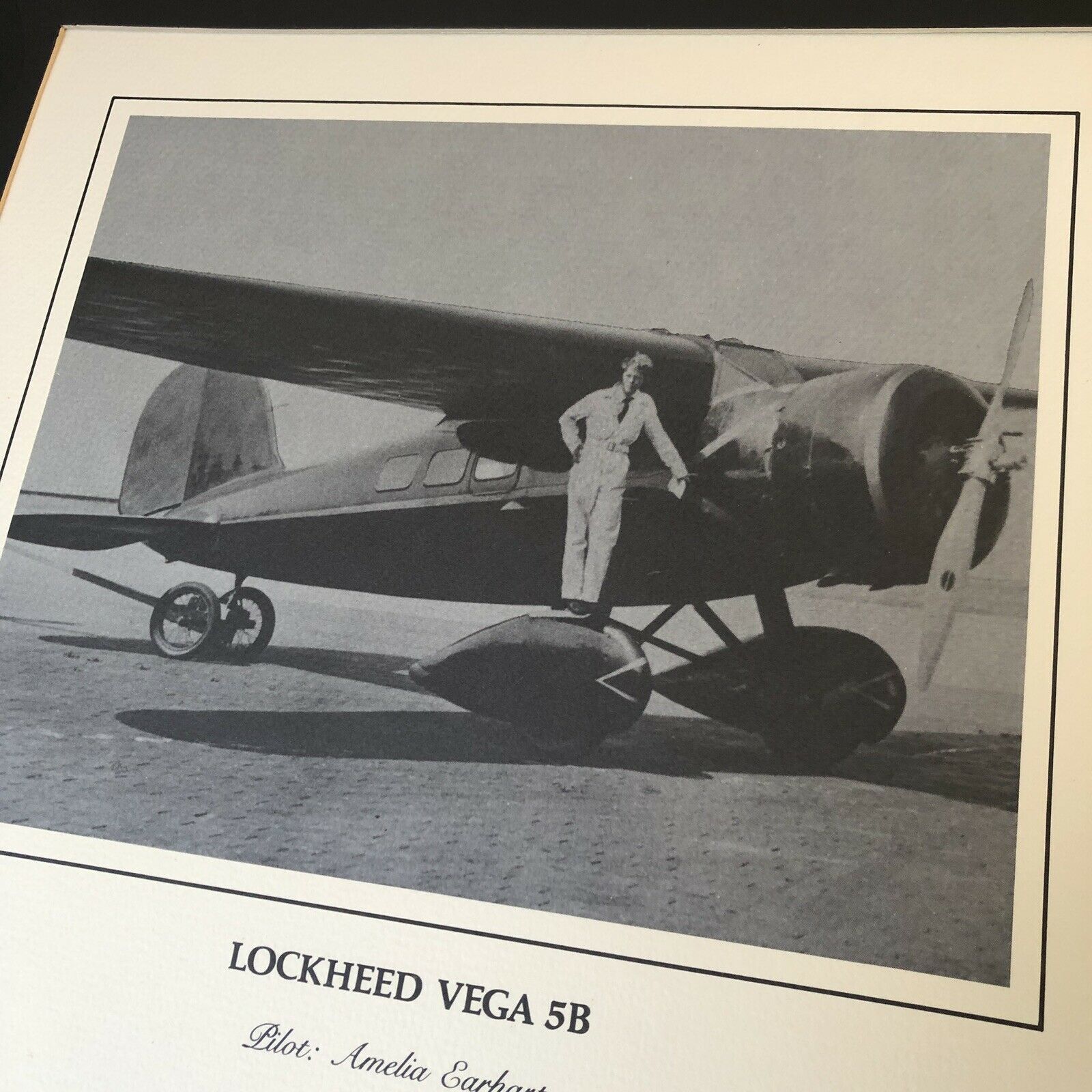 AMELIA EARHART * Original Flown Vega 5B Fabric * From Smithsonian Institute