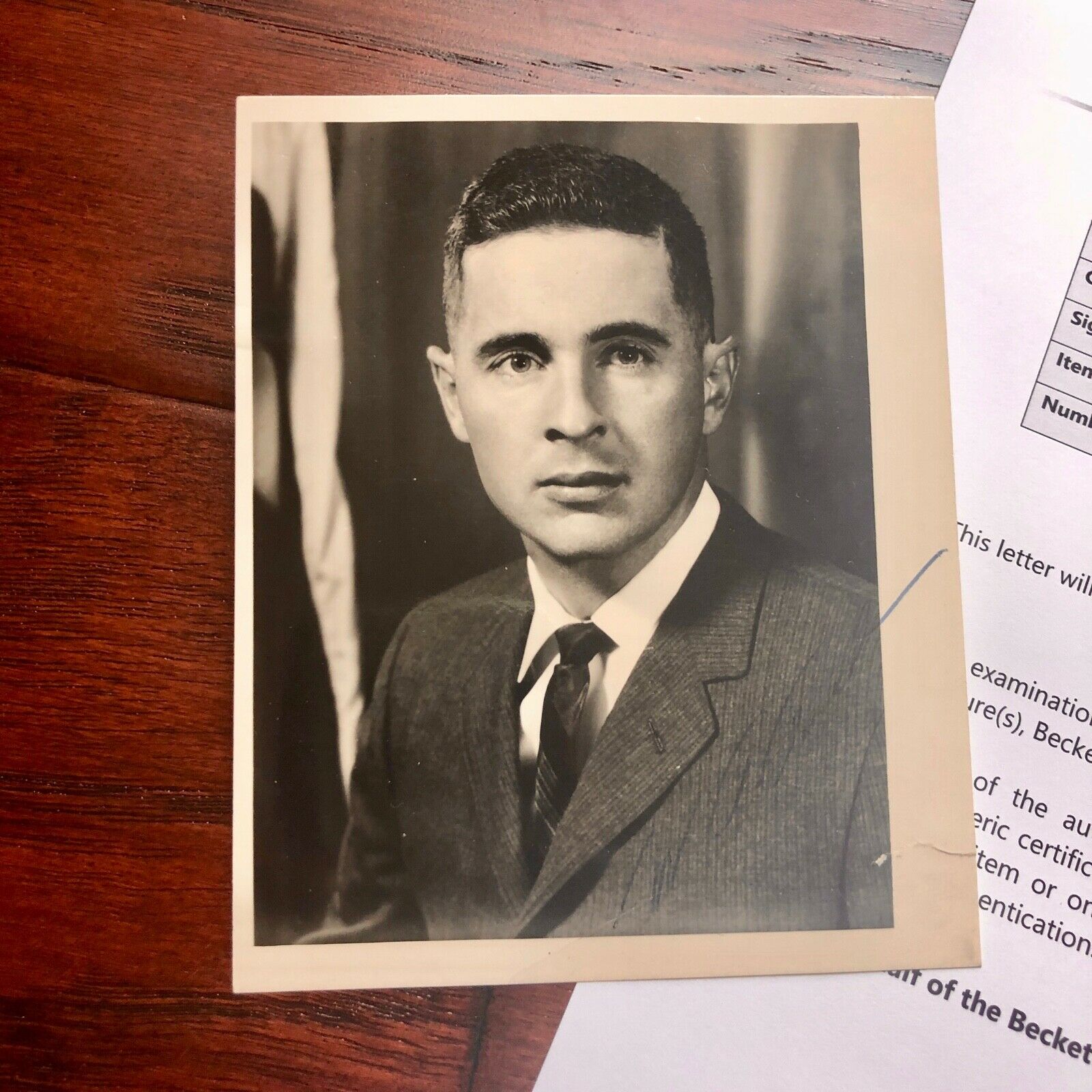 BILL ANDERS * Beckett BAS LOA * Hand Signed Photo Apollo 8 Autograph William *