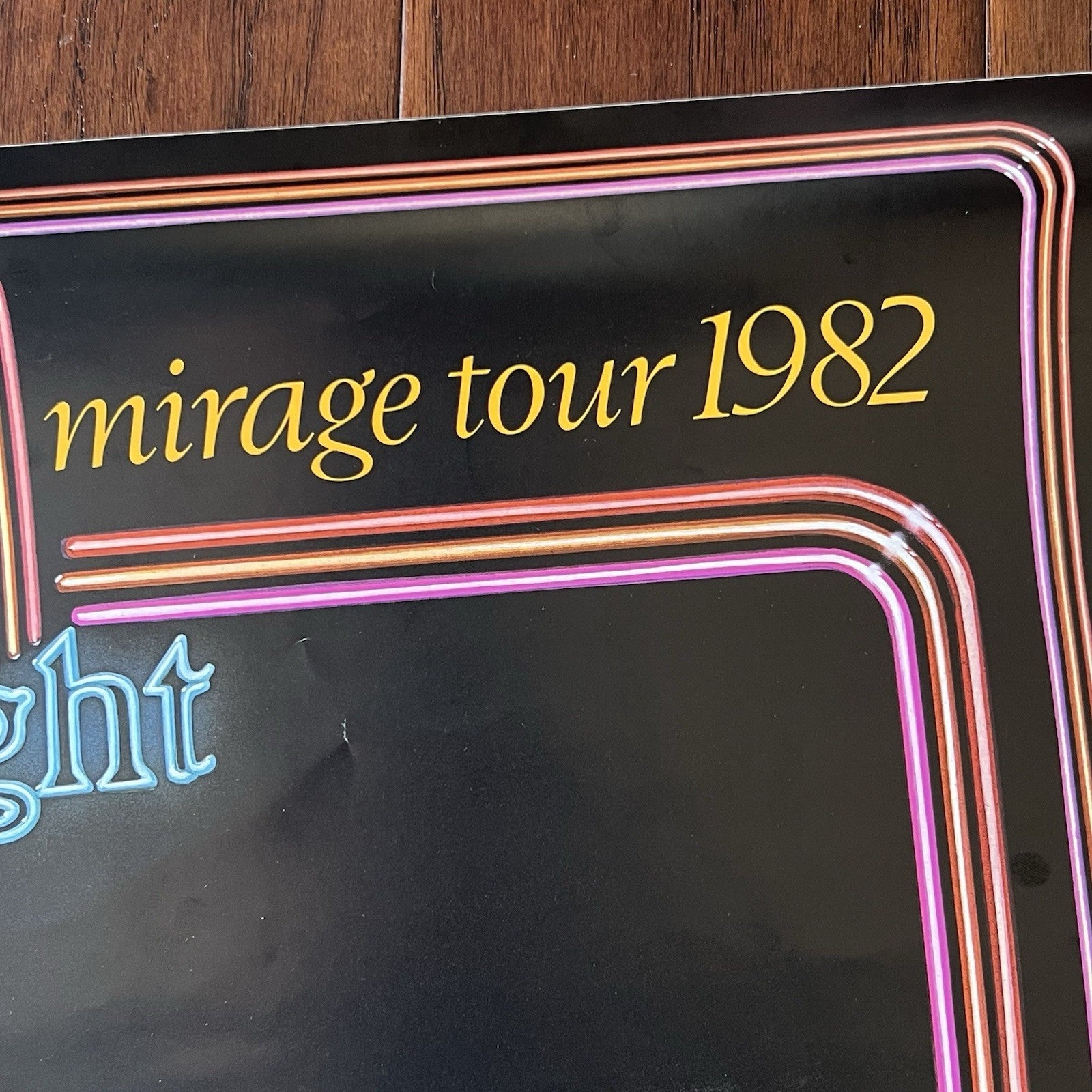 STEVIE NICKS * JSA * Autograph FLEETWOOD MAC Schlitz Beer Poster SIGNED * Tusk