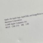 STEVE JOBS AUTOGRAPH MACINTOSH OFFICE POSTER SIGNED * APPLE * PSA