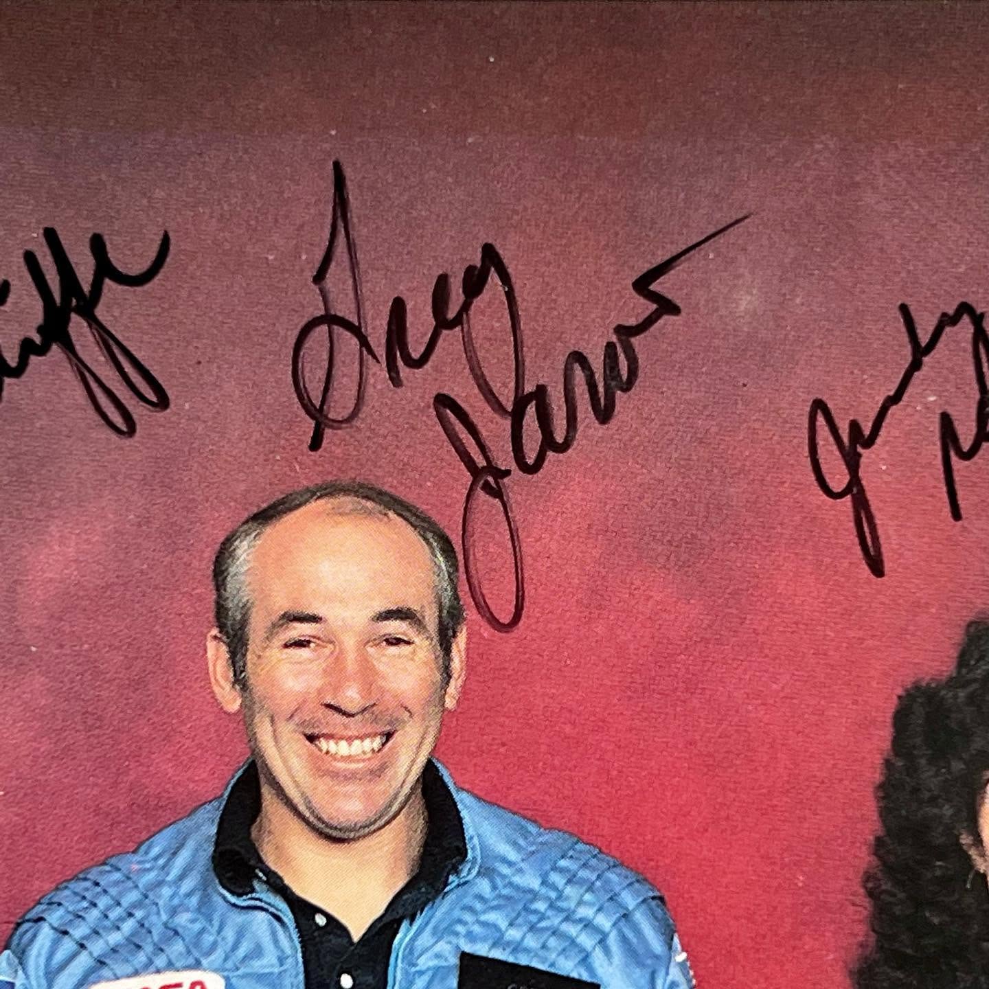 Challenger Disaster Crew Signed Autograph Photo Christa McAuliffe * PSA STS 51-L