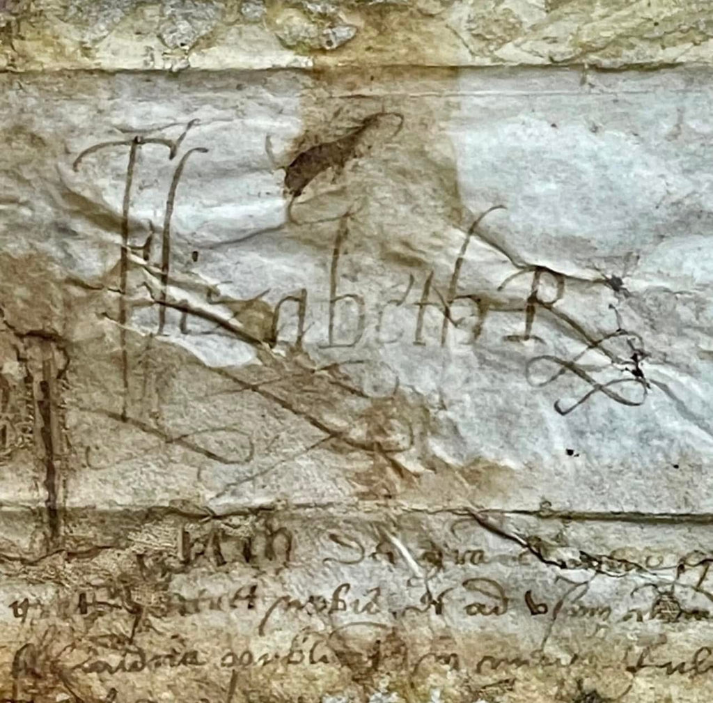 Queen Elizabeth I * PSA * Cut Signature Circa 1588 Autograph