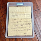 AARON BURR * PSA * Handwritten Autograph Letter Signed Dueled Alexander Hamilton