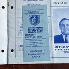 RONALD REAGAN * PSA * Autograph PRESIDENT'S MARINE BAND Program Signed