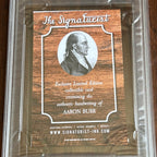 AARON BURR * PSA * Handwritten Autograph Letter Signed Dueled Alexander Hamilton