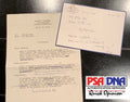 George HW Bush PSA/DNA Handwritten AUTOGRAPH "front runner" Note + correx SIGNED