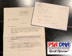 George HW Bush PSA/DNA Handwritten AUTOGRAPH "front runner" Note + correx SIGNED