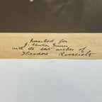 THEODORE ROOSEVELT * PSA * Autograph Christmas 1917 Photo Portrait Signed