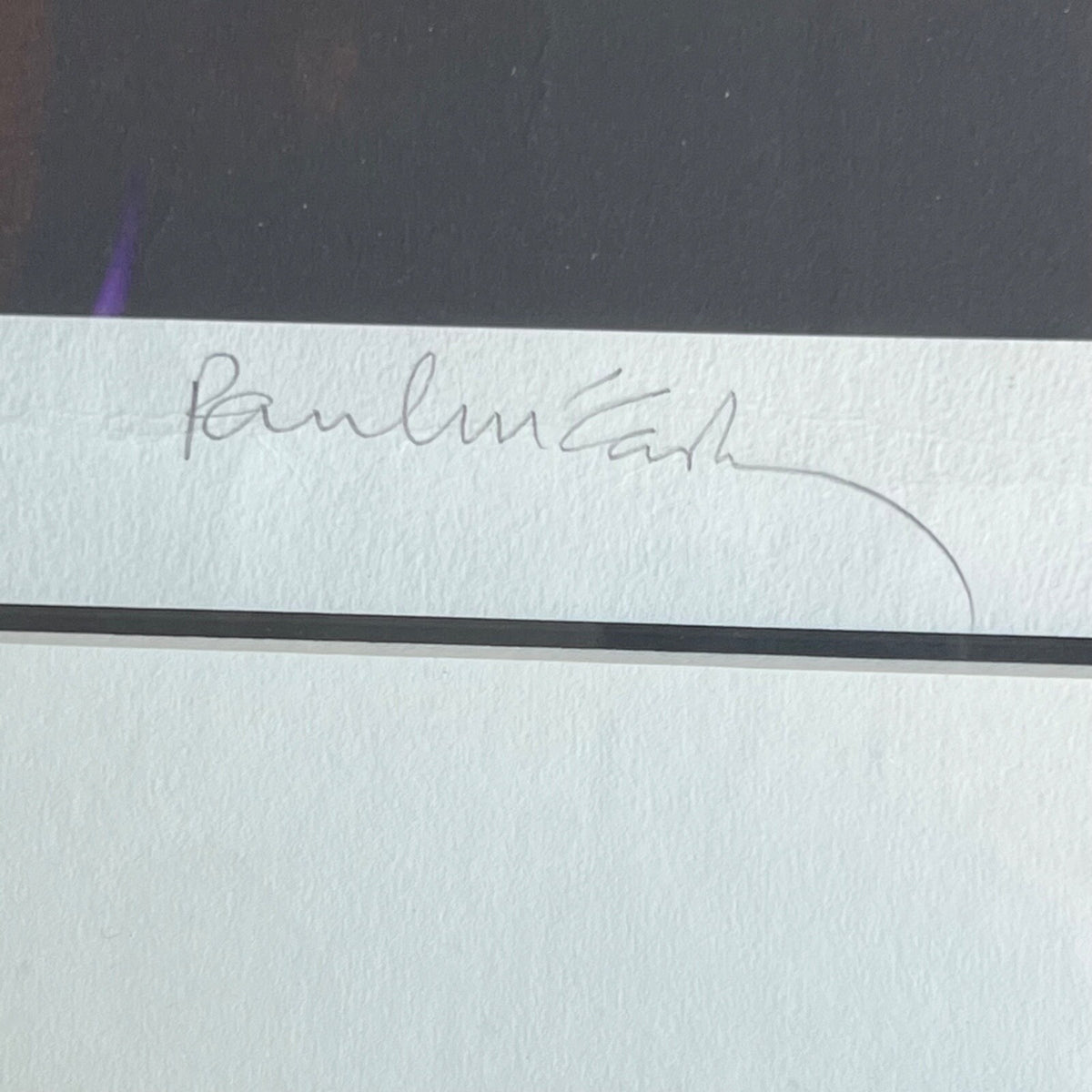 PAUL McCARTNEY * JSA * Autograph Limited Edition 23x17 SIGNED Print * BEATLES